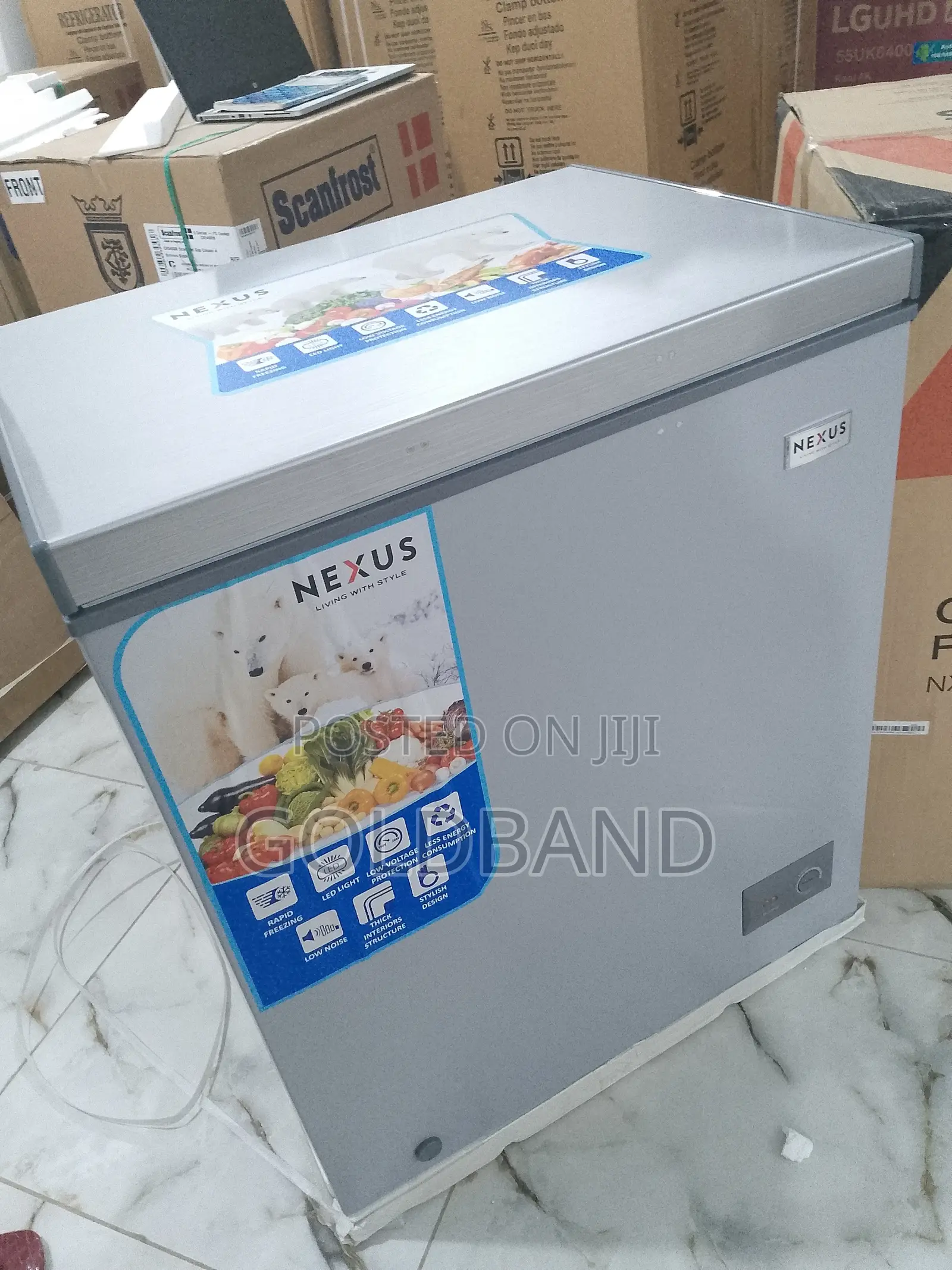New Efficient Nexus 150 Litres Chest Freezer