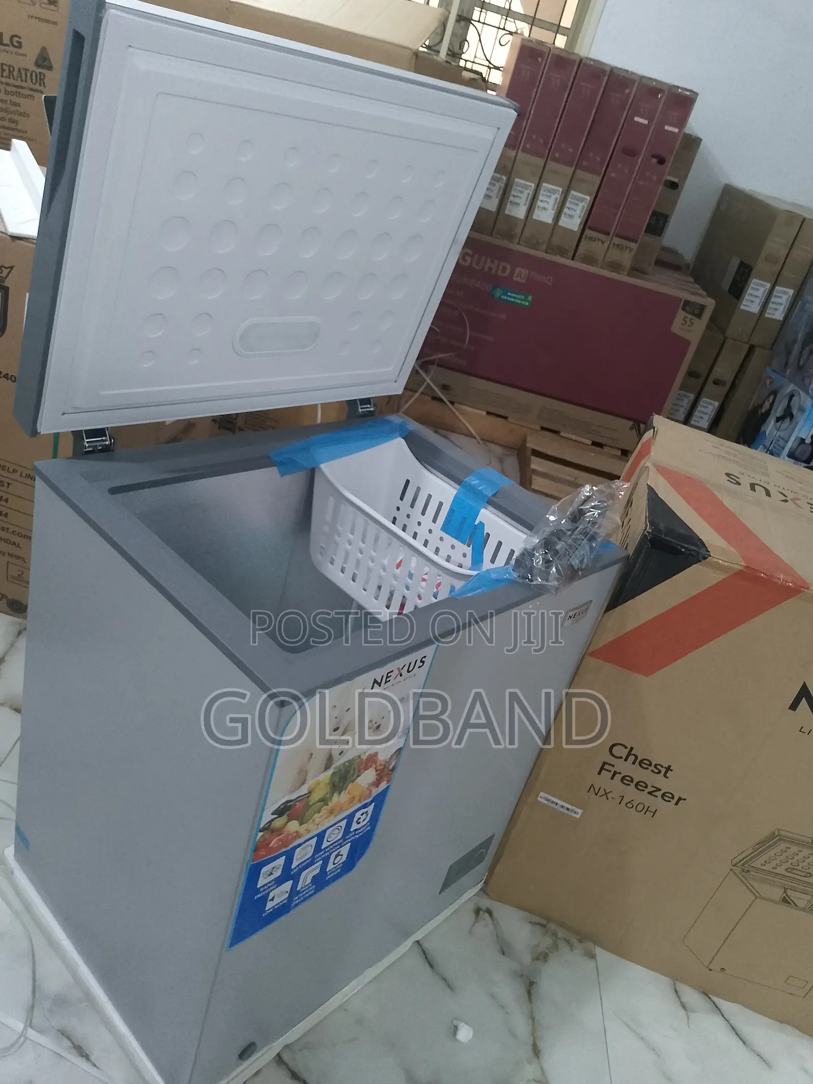 Brand New NEXUS 150 LITRES Nx-160h CHEST FREEZER
