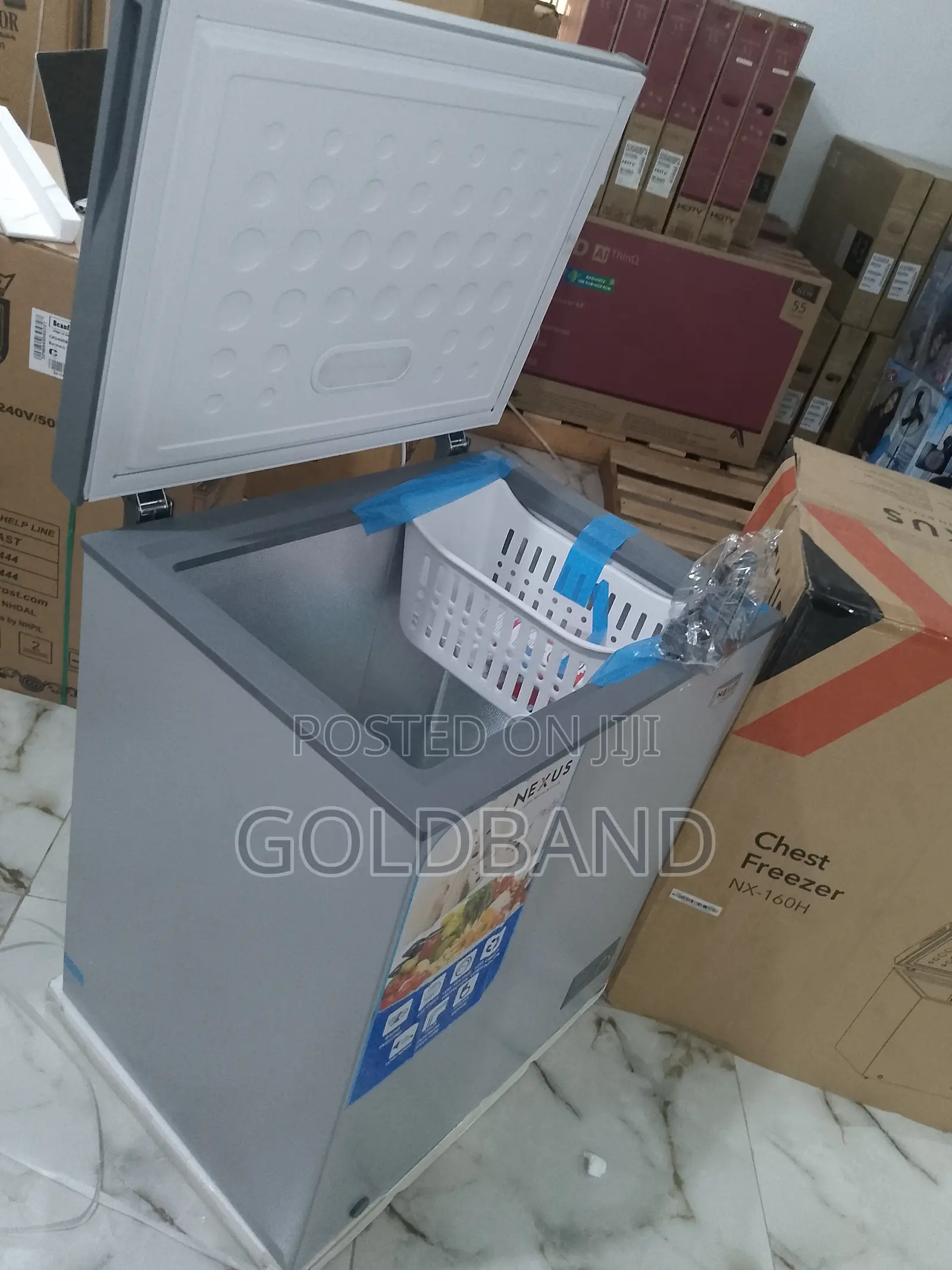 New Nexus 150 Litres Nx-160h Chest Freezer
