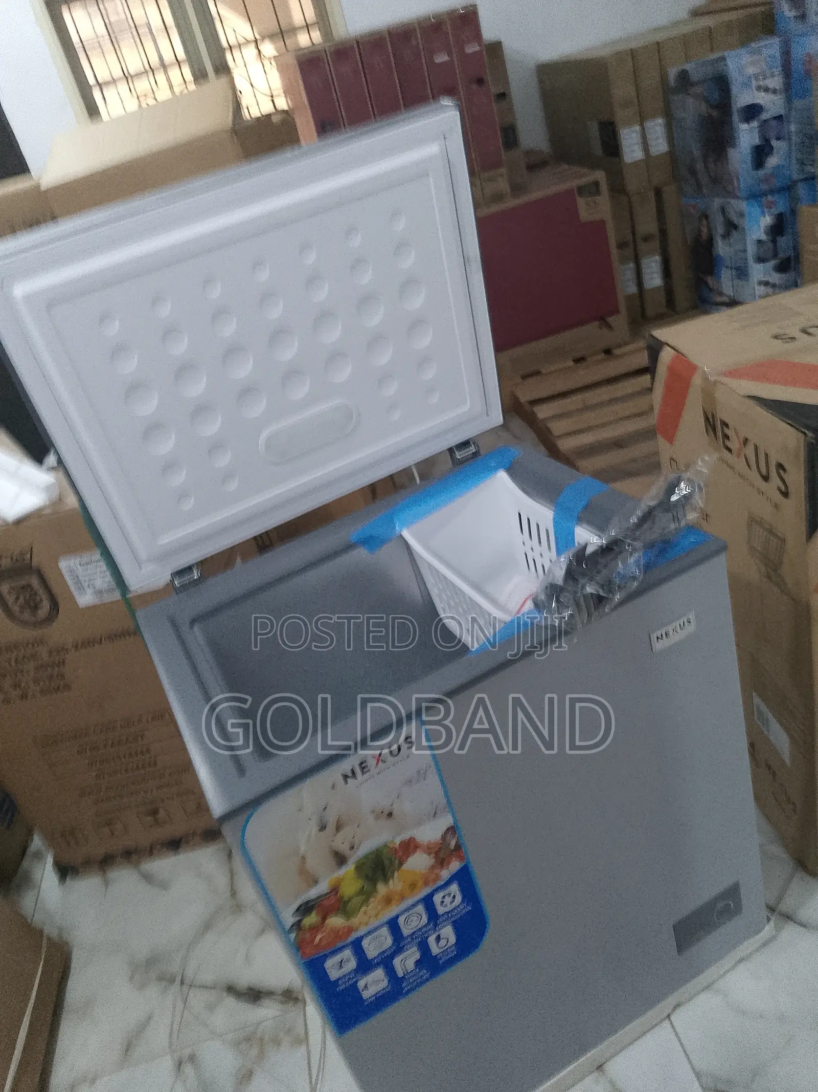 New Efficient NEXUS 150 LITRES Nx-160h CHEST FREEZER