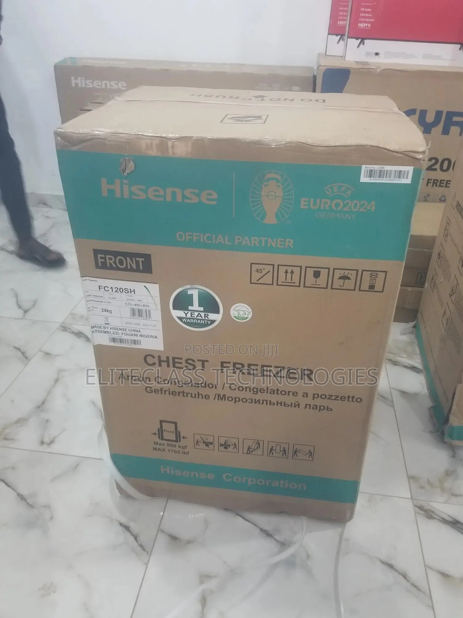 Hisense FC120SH 95 Litres Chest Freezer