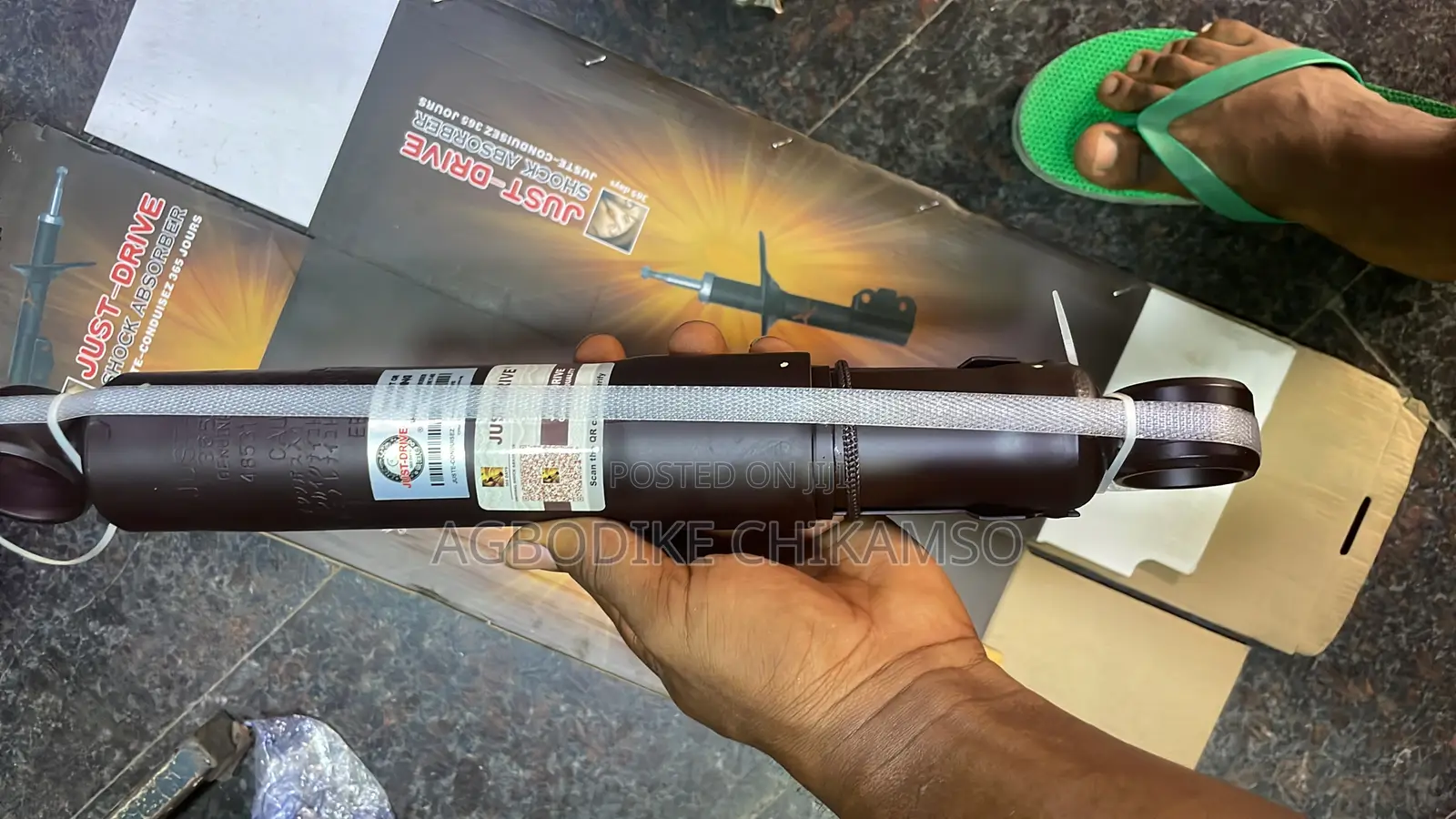 Front and Back Shock for Hilux 2018