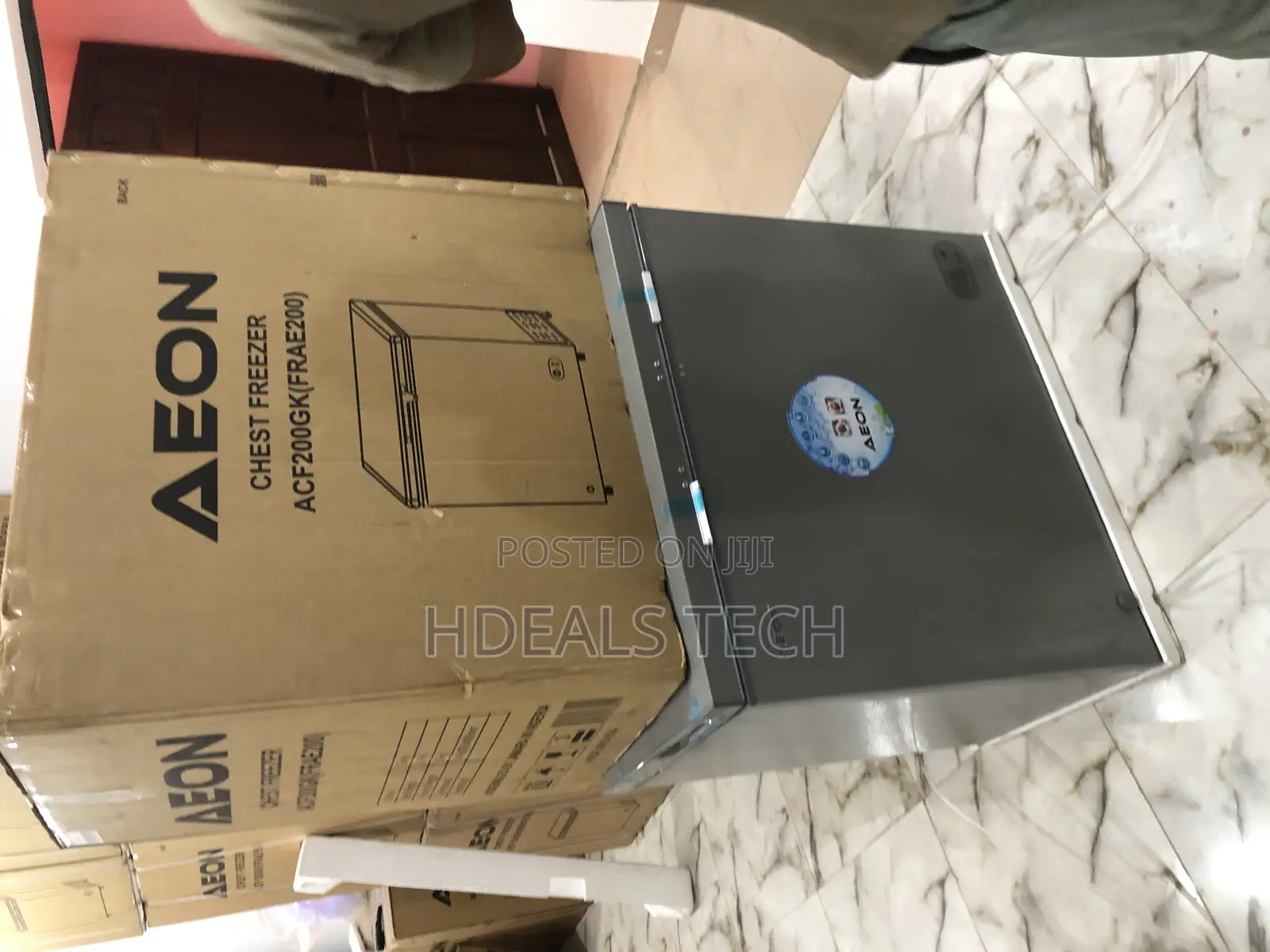 The New Chest Freezer Aeon 200 Litre.
