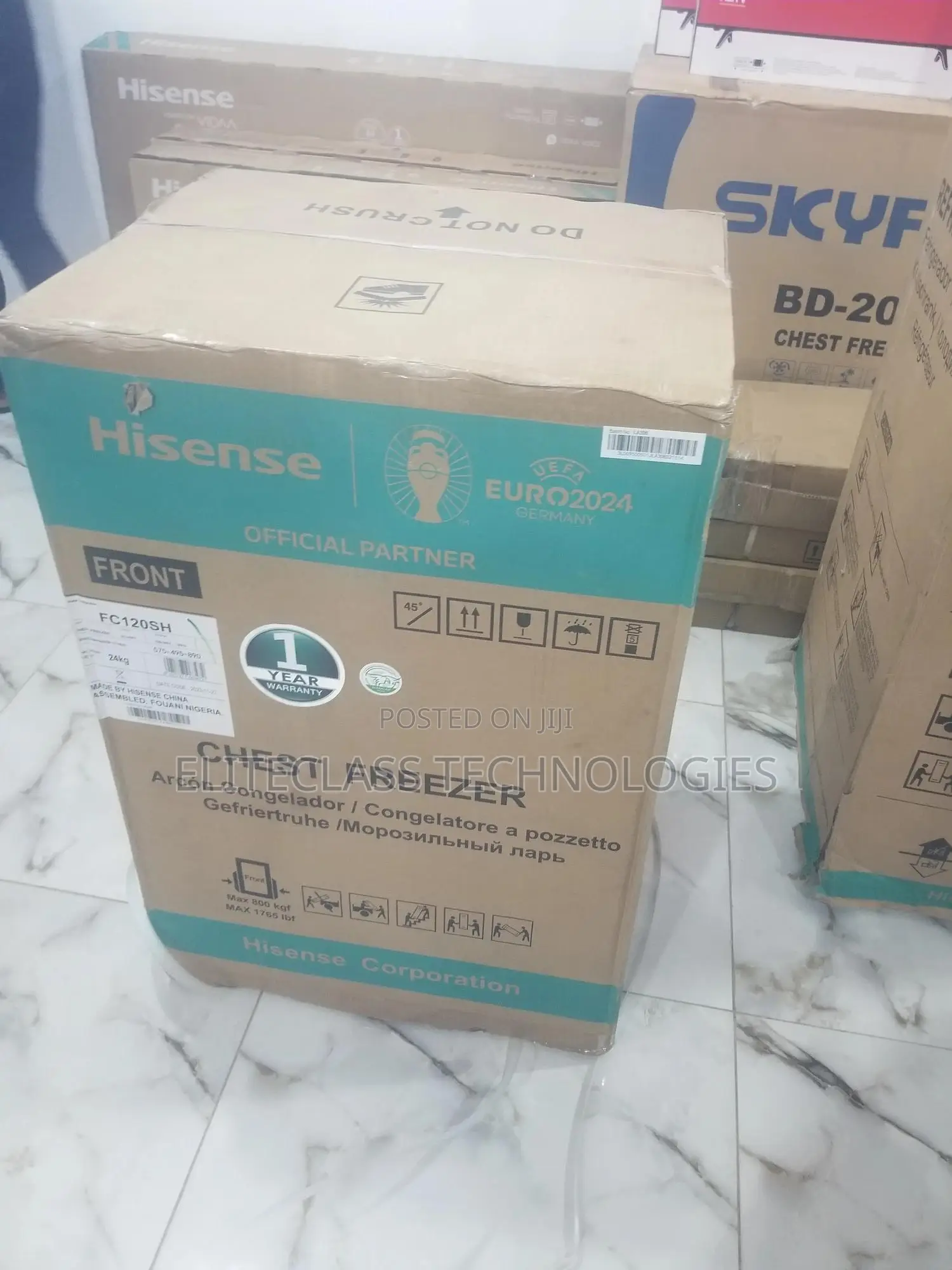 Hisense FC120SH 95L Chest Freezer (Deep Freezer).