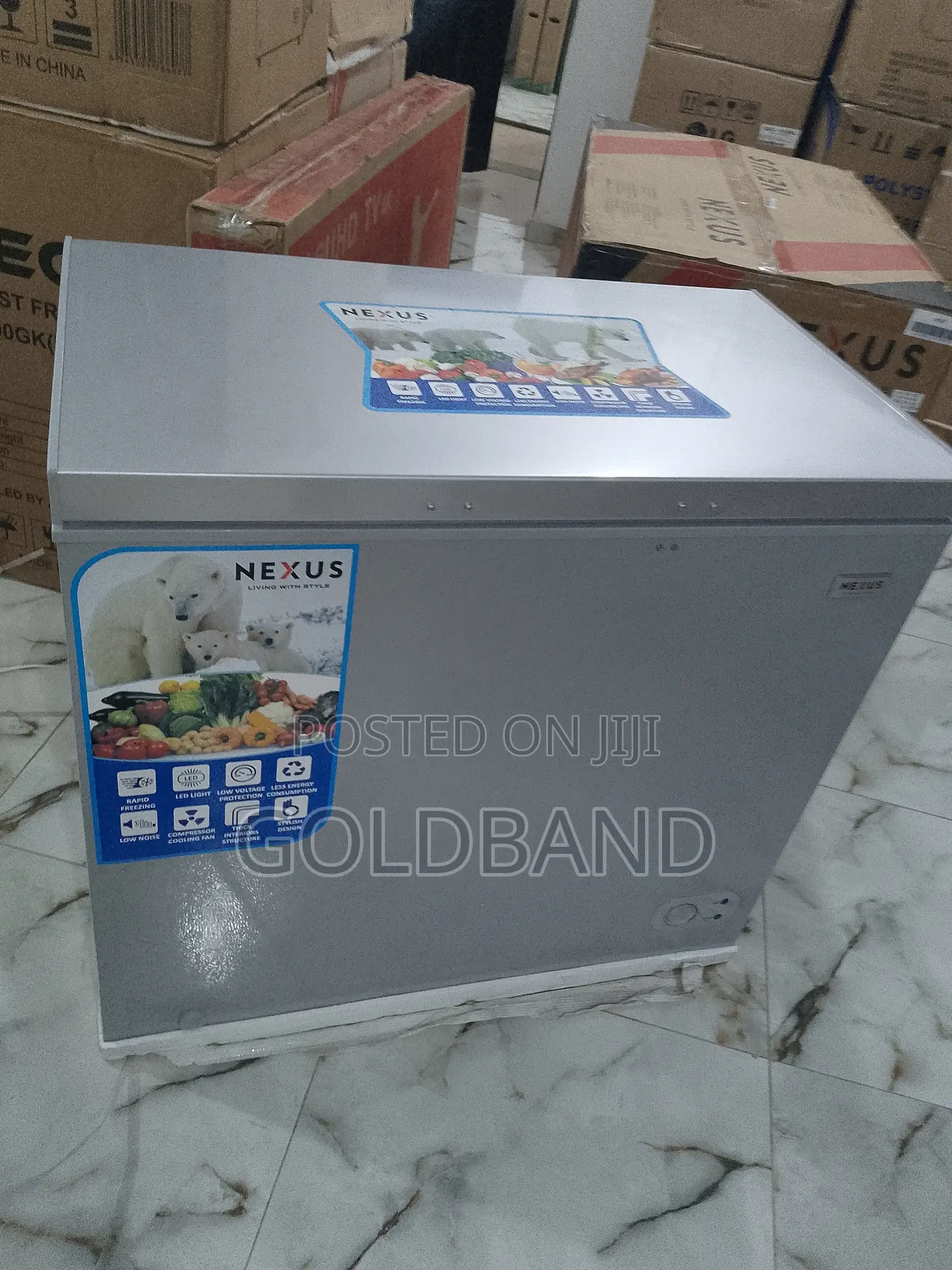 Brand New Nexus 200 Liters Chest Freezer