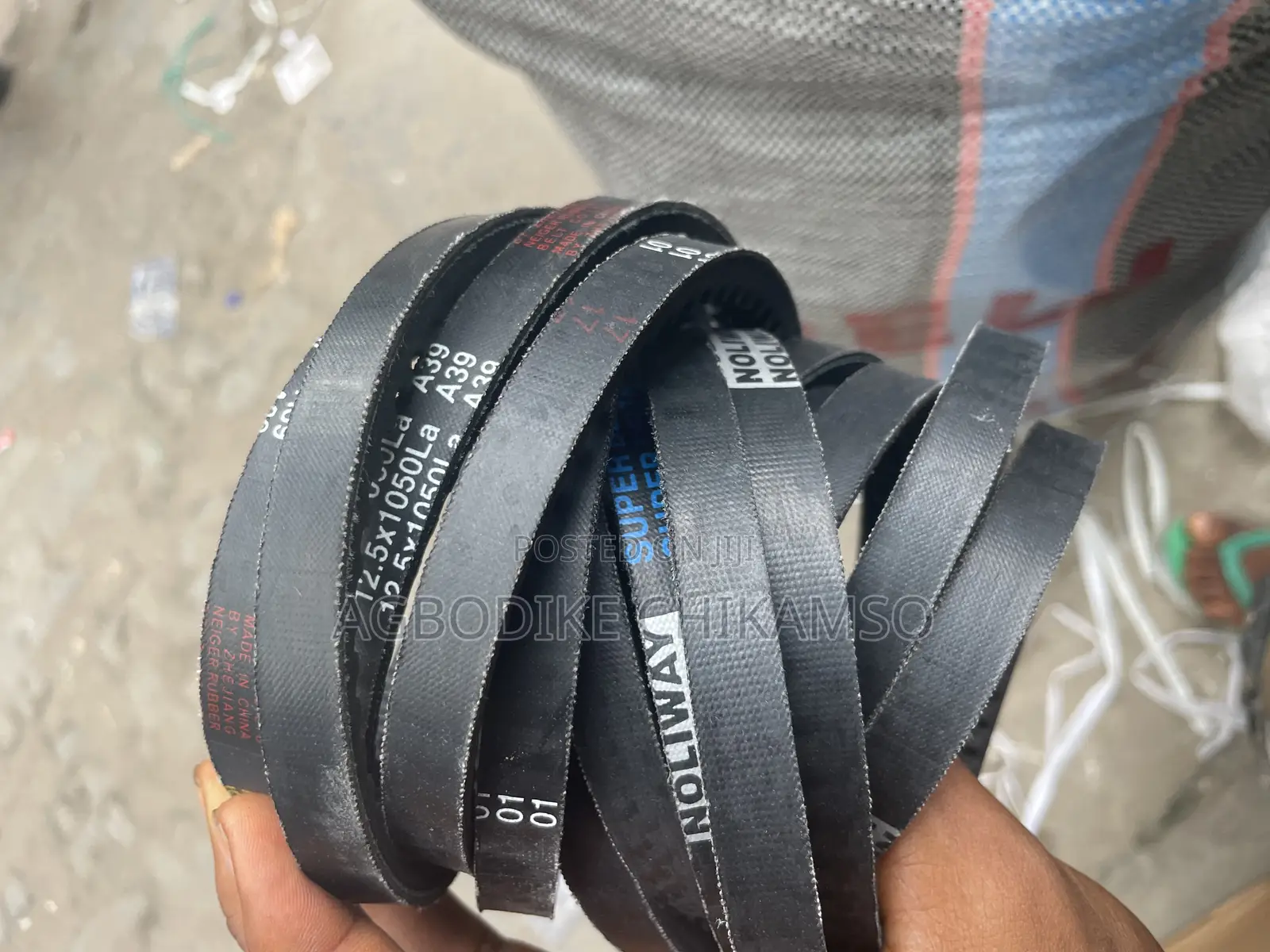 Original Industrial Belts Available