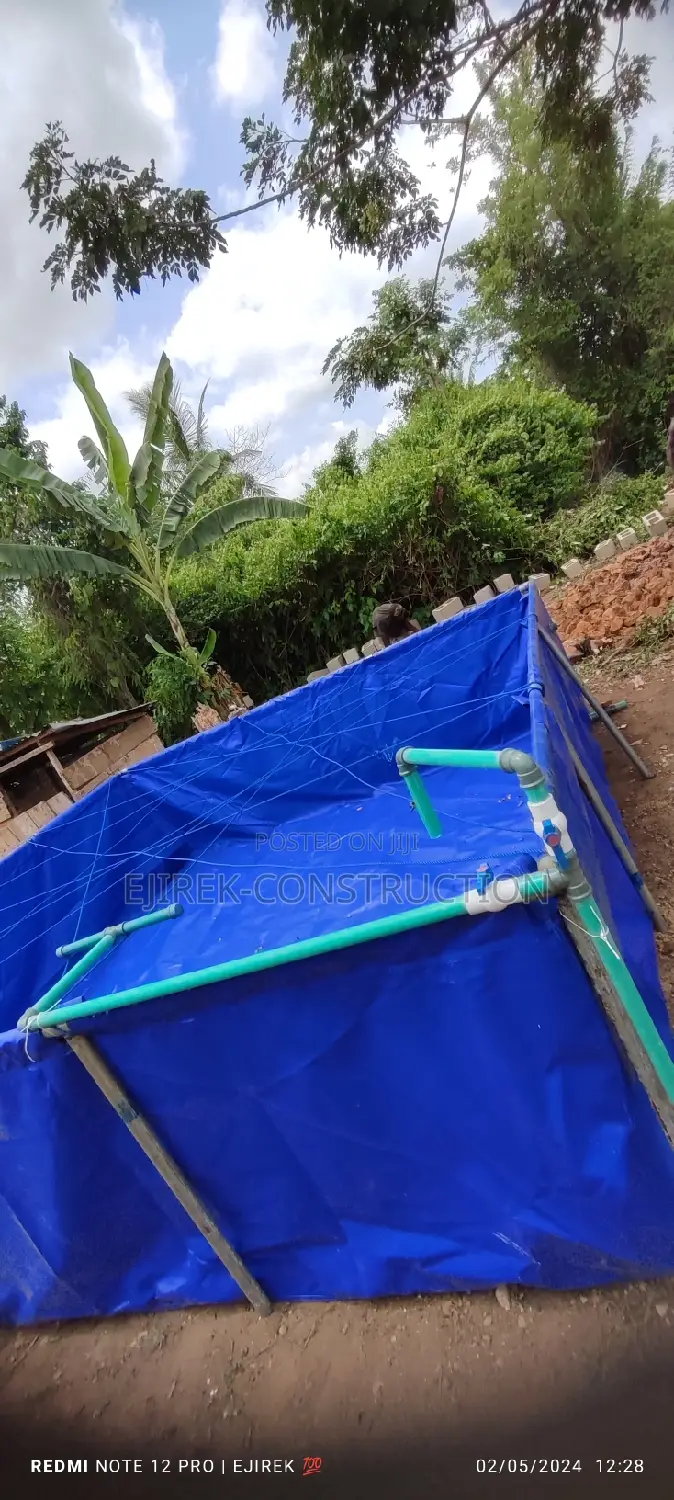 Mobile Tarpaulin Fish Pond/ Collapsible Tarpaulin Fish Pond