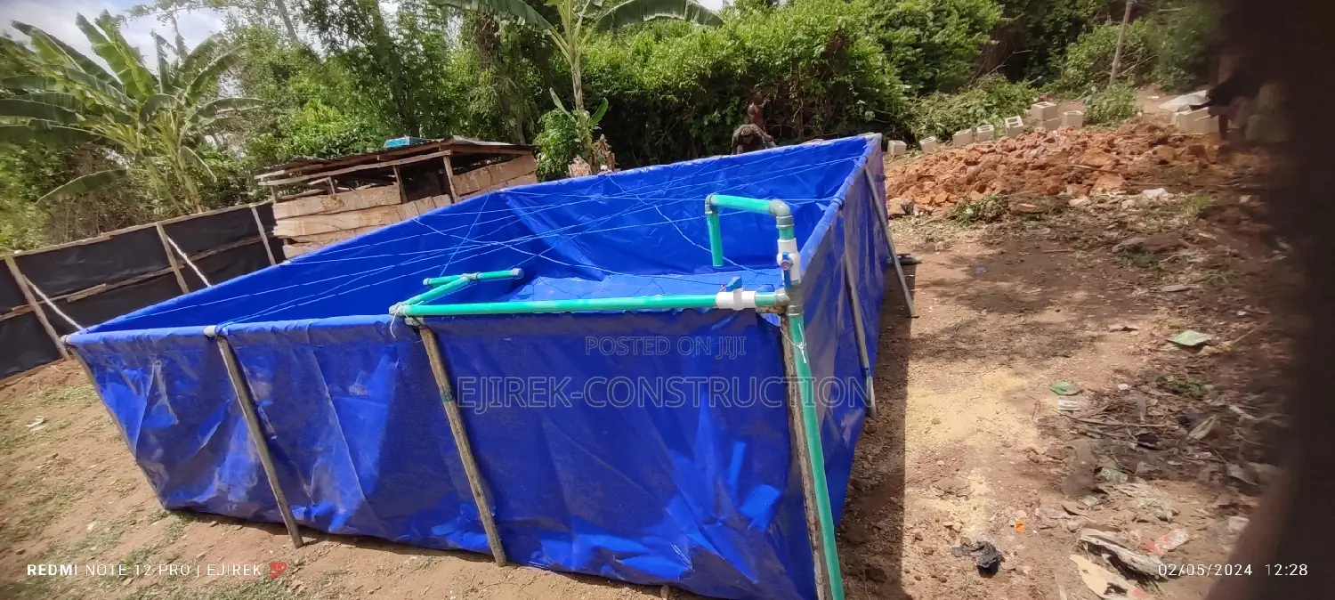 Mobile Tarpaulin Fish Pond/ Collapsible Tarpaulin Fish Pond