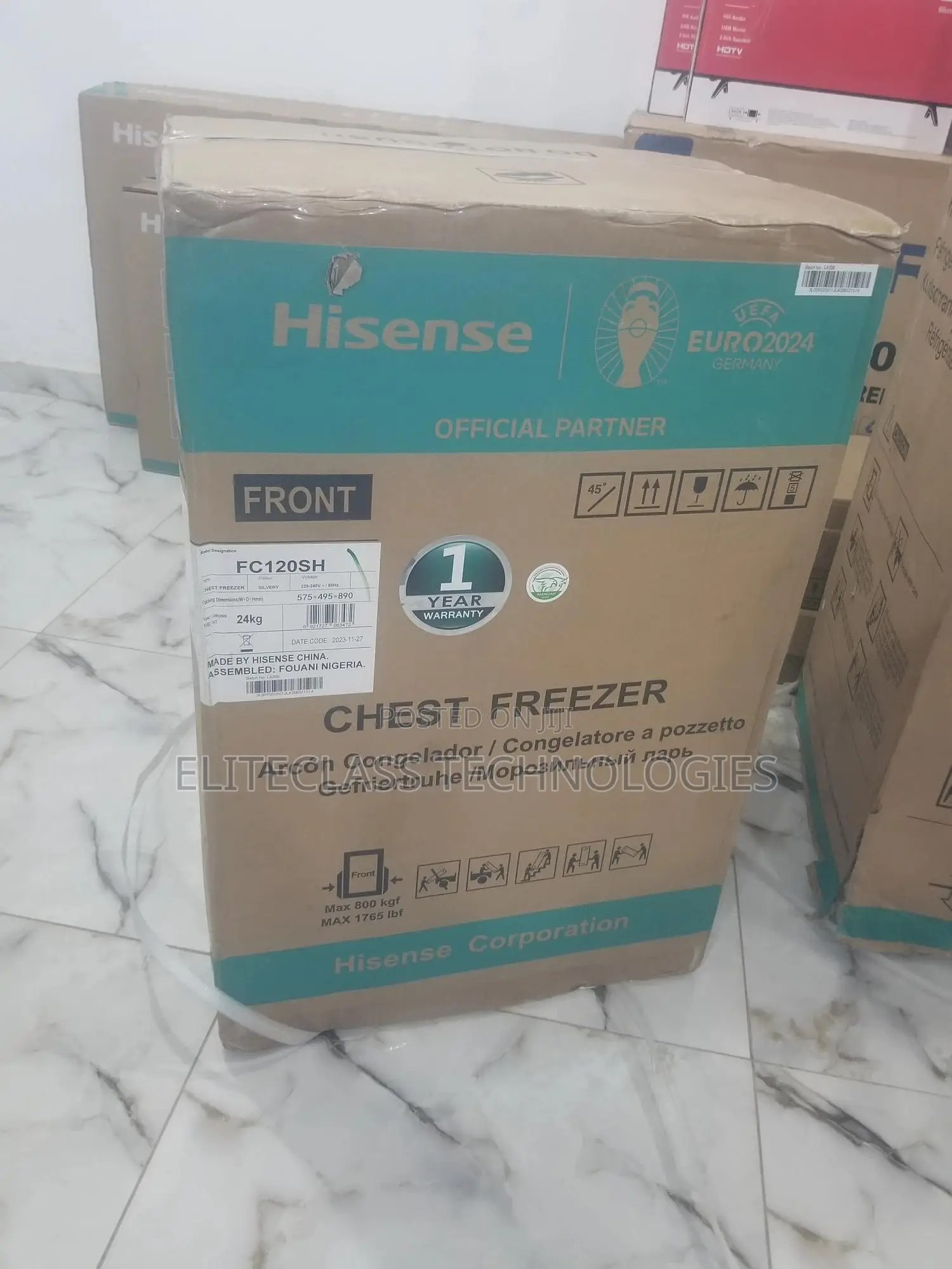 Hisense Chest Freezer FC-120SH (High Quality).