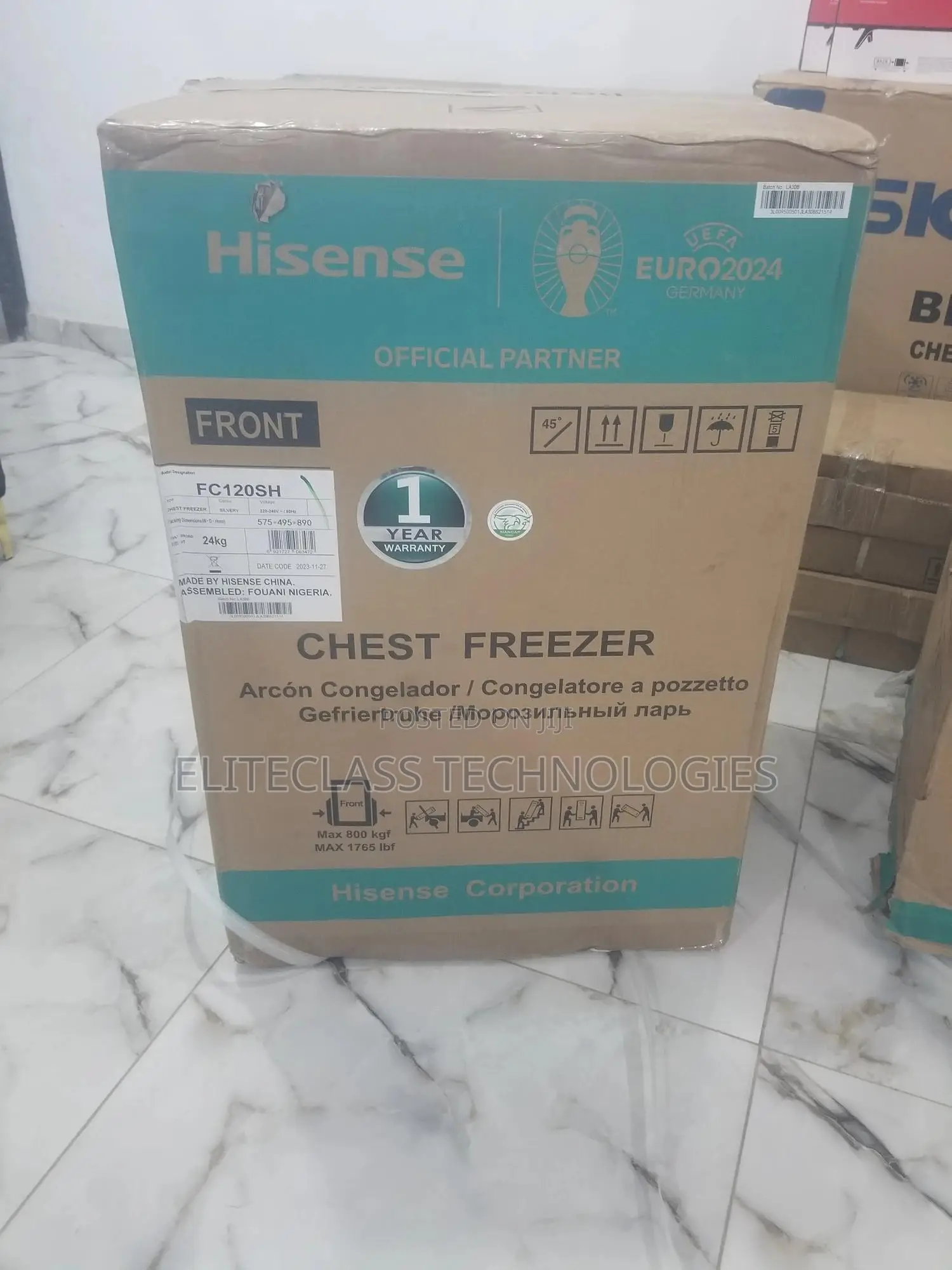 Hisense Fc-120sh Chest Freezer-Reliable.