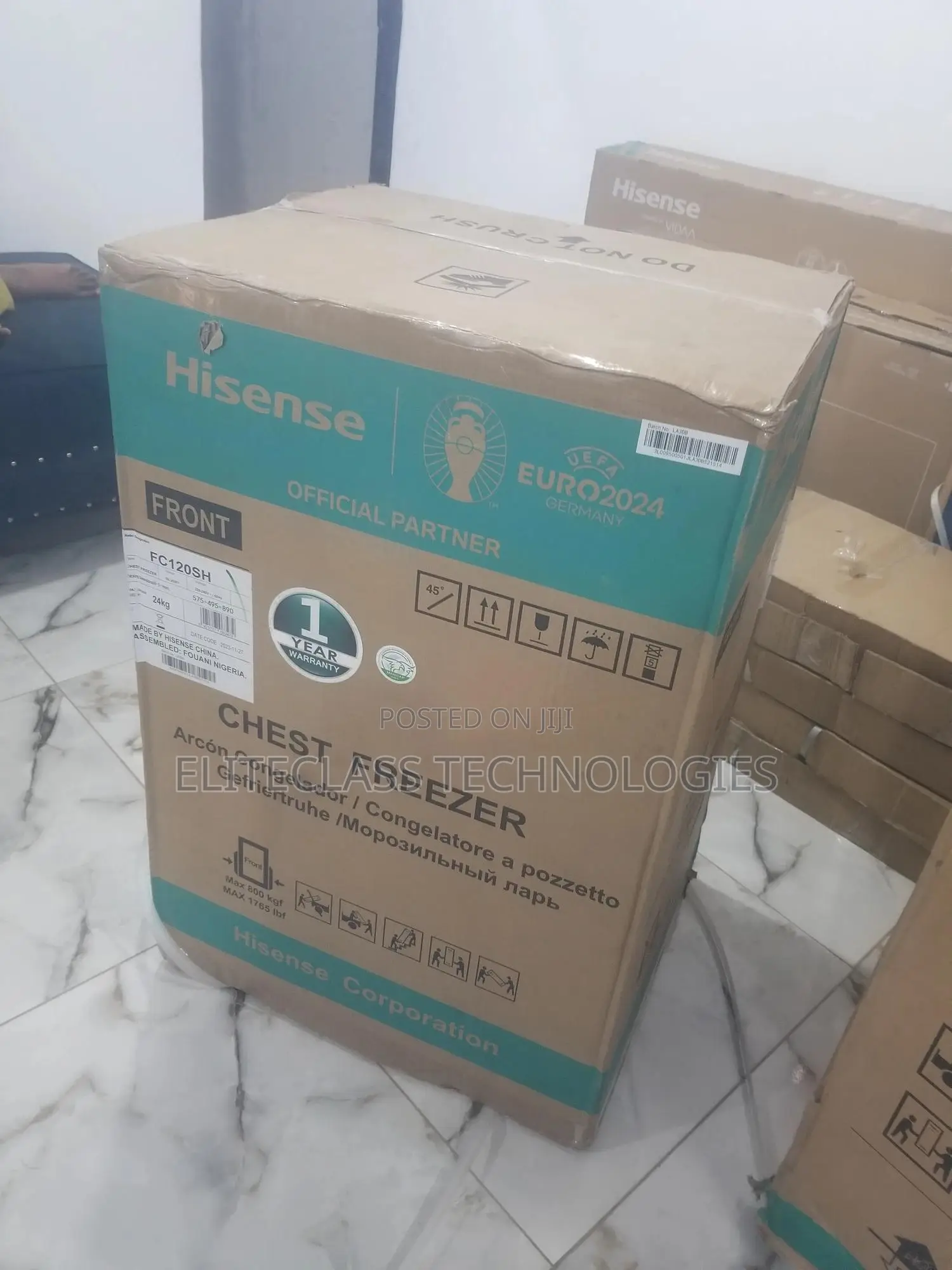 Brand New FC-120SH Hisense Chest Freezer.