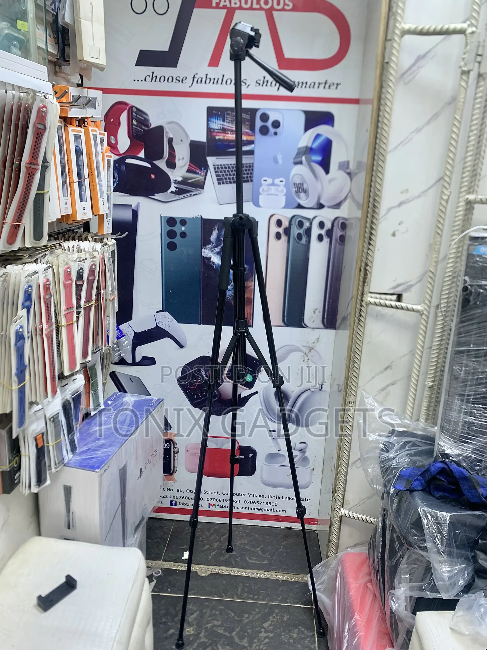 Professional Photo Video Tripod Camera Stand