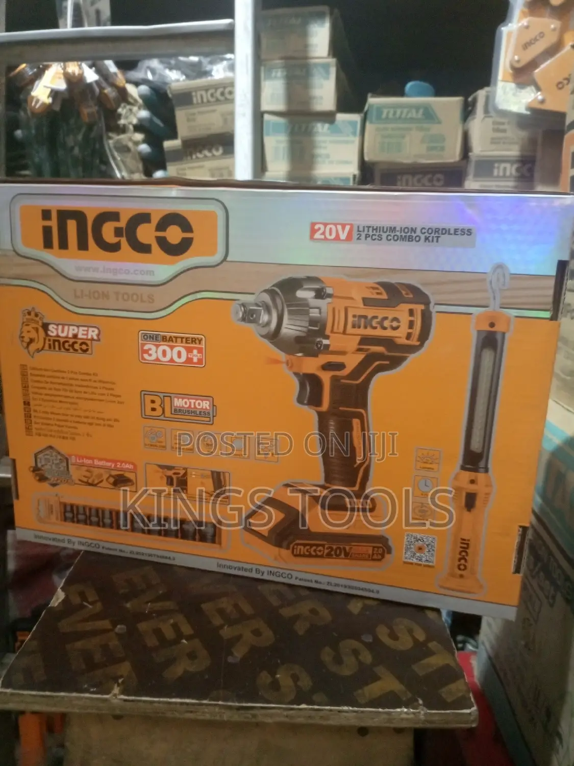 20v Ingco Cordless Impact Wrench