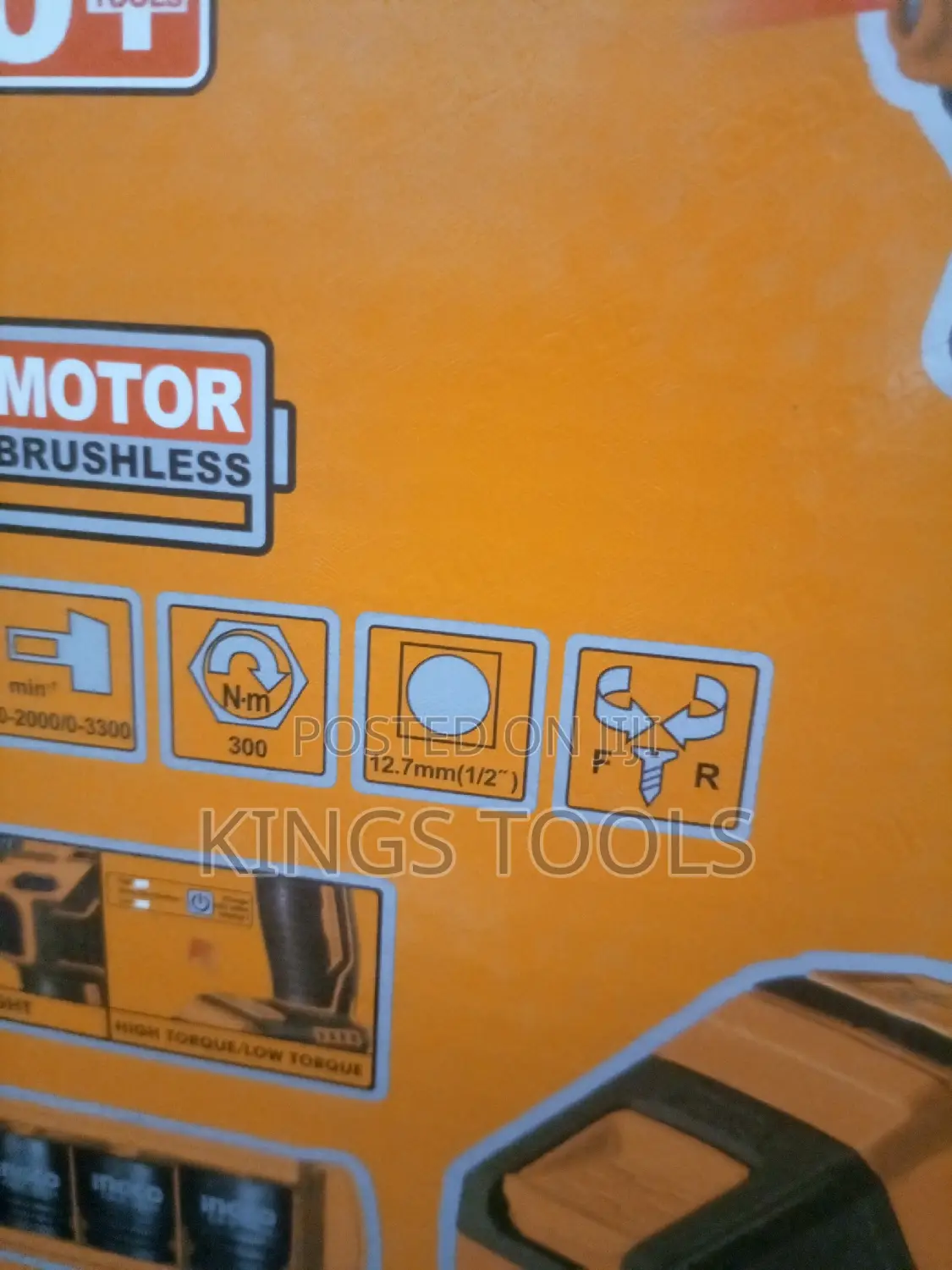 20v Ingco Cordless Impact Wrench