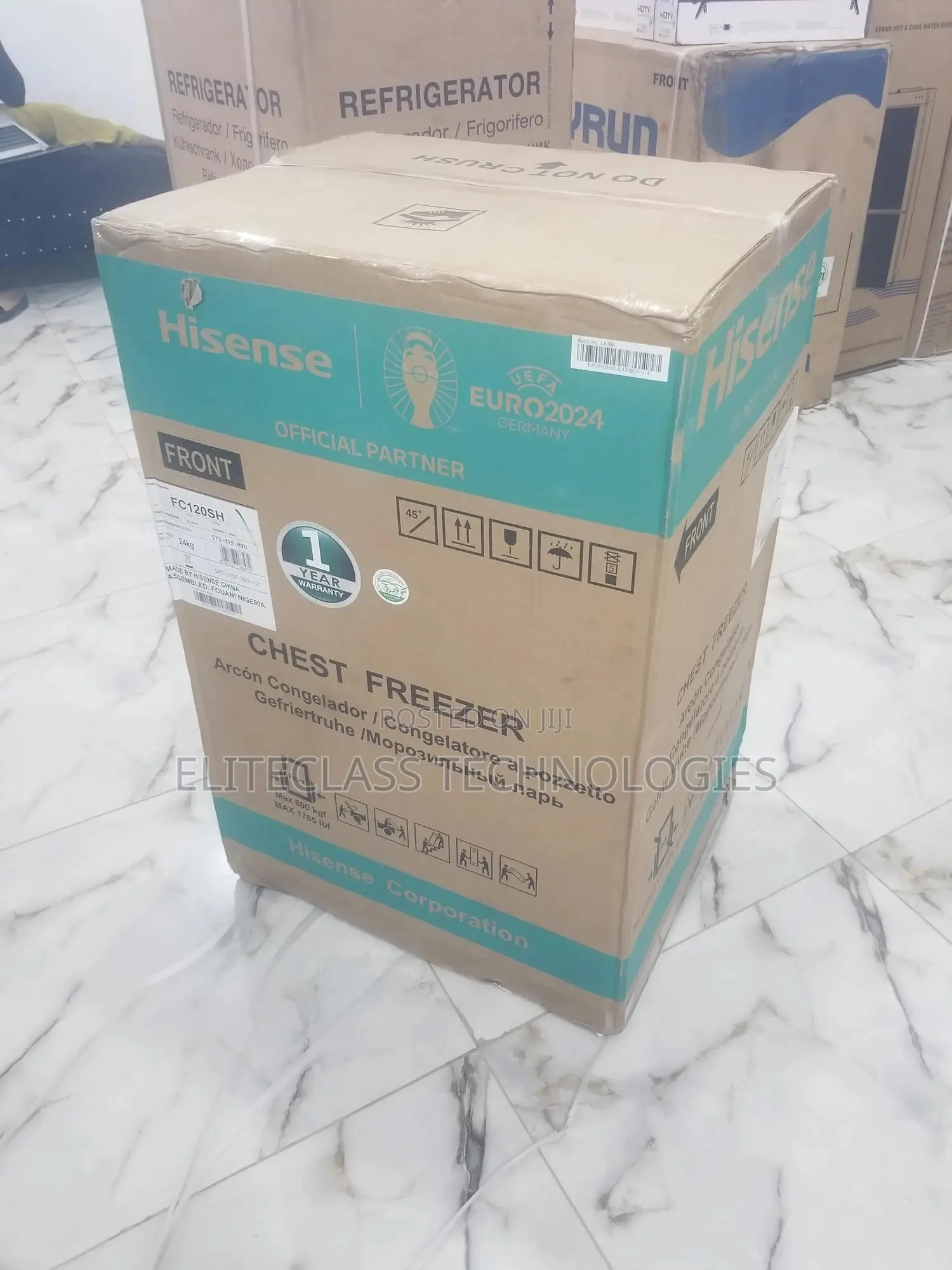 Hisense Chest Freezer FC-120SH (Deep Freezer).