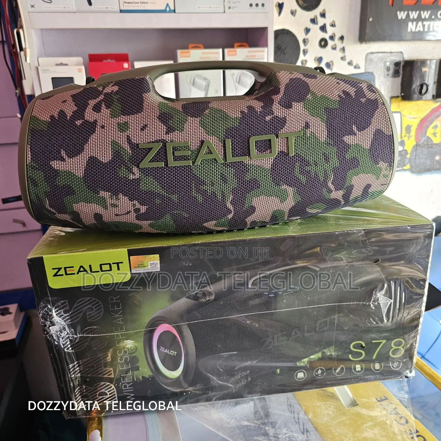 Zealot S78 Bluetooth Wireless Speaker With RGB Light