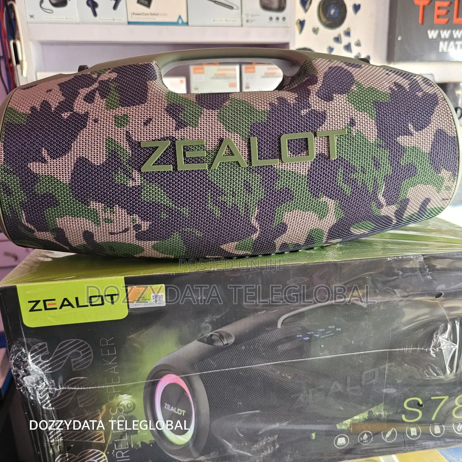 Zealot S78 Bluetooth Wireless Speaker With RGB Light