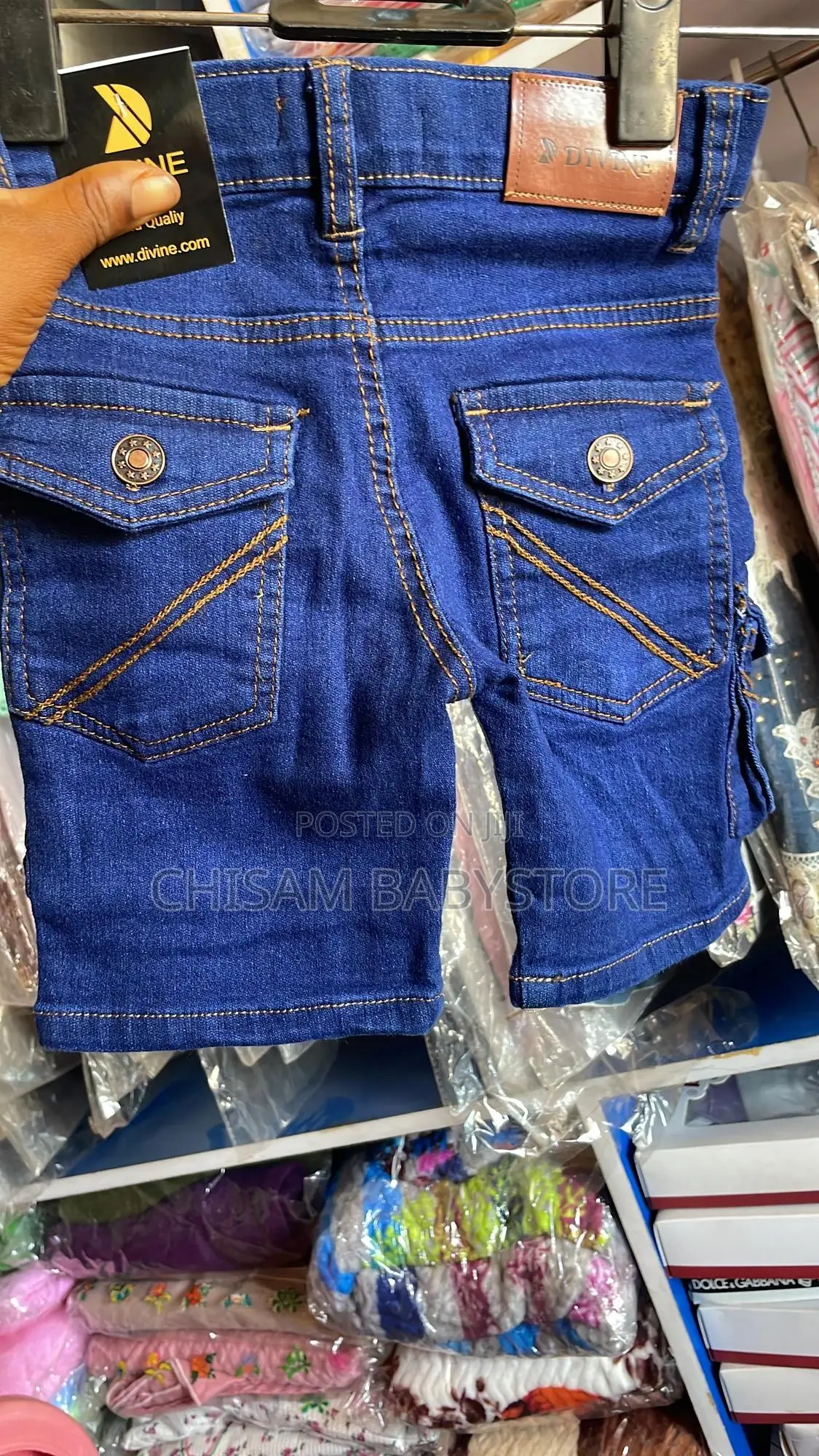 Combat Jean Shorts