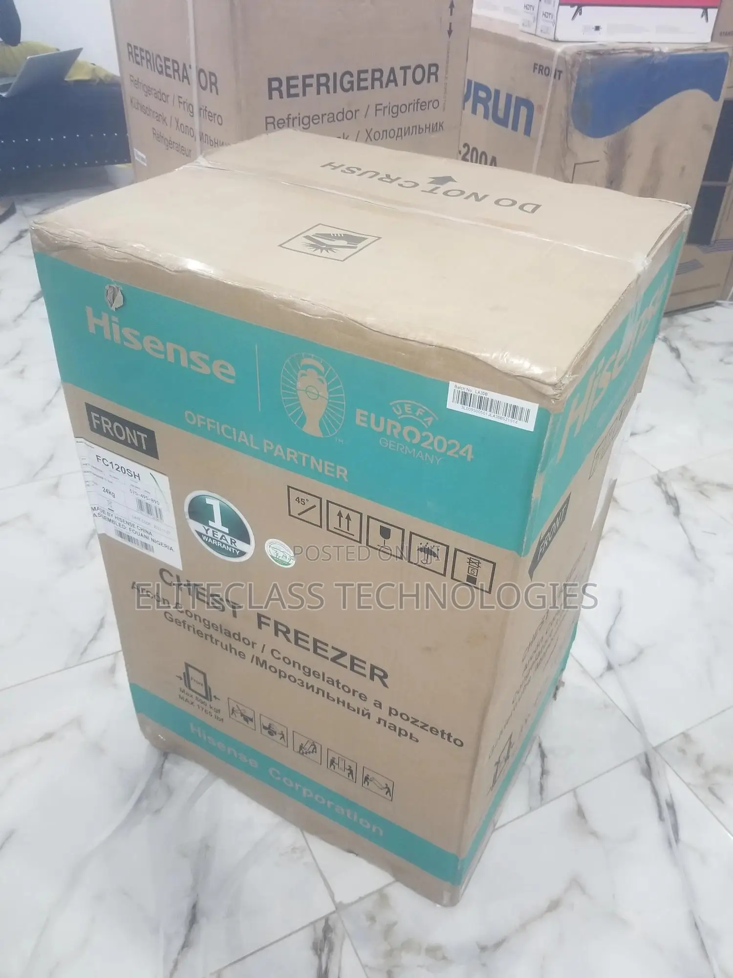Hisense Chest Freezer FC-120SH 90L (New-In).