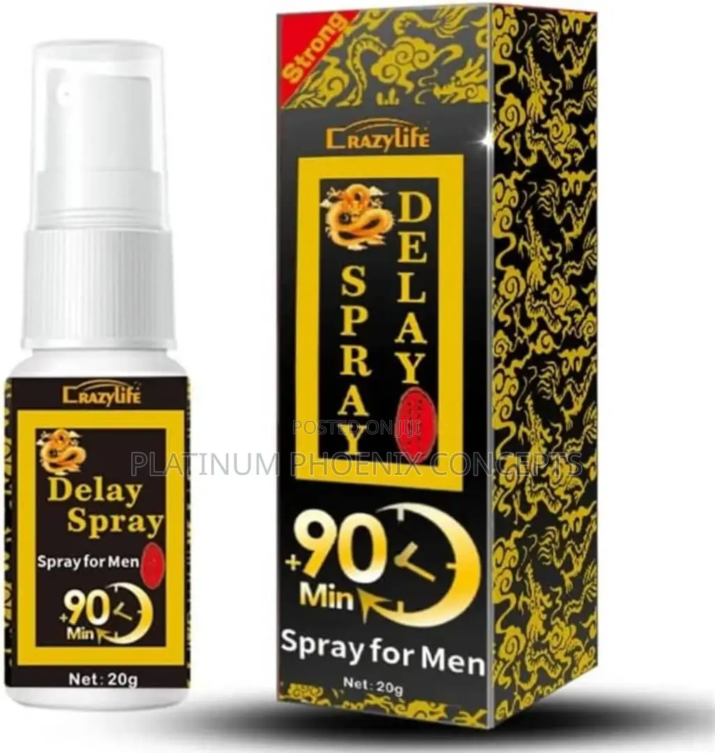 New in 
Crazy Life Original Delay Spray for Men