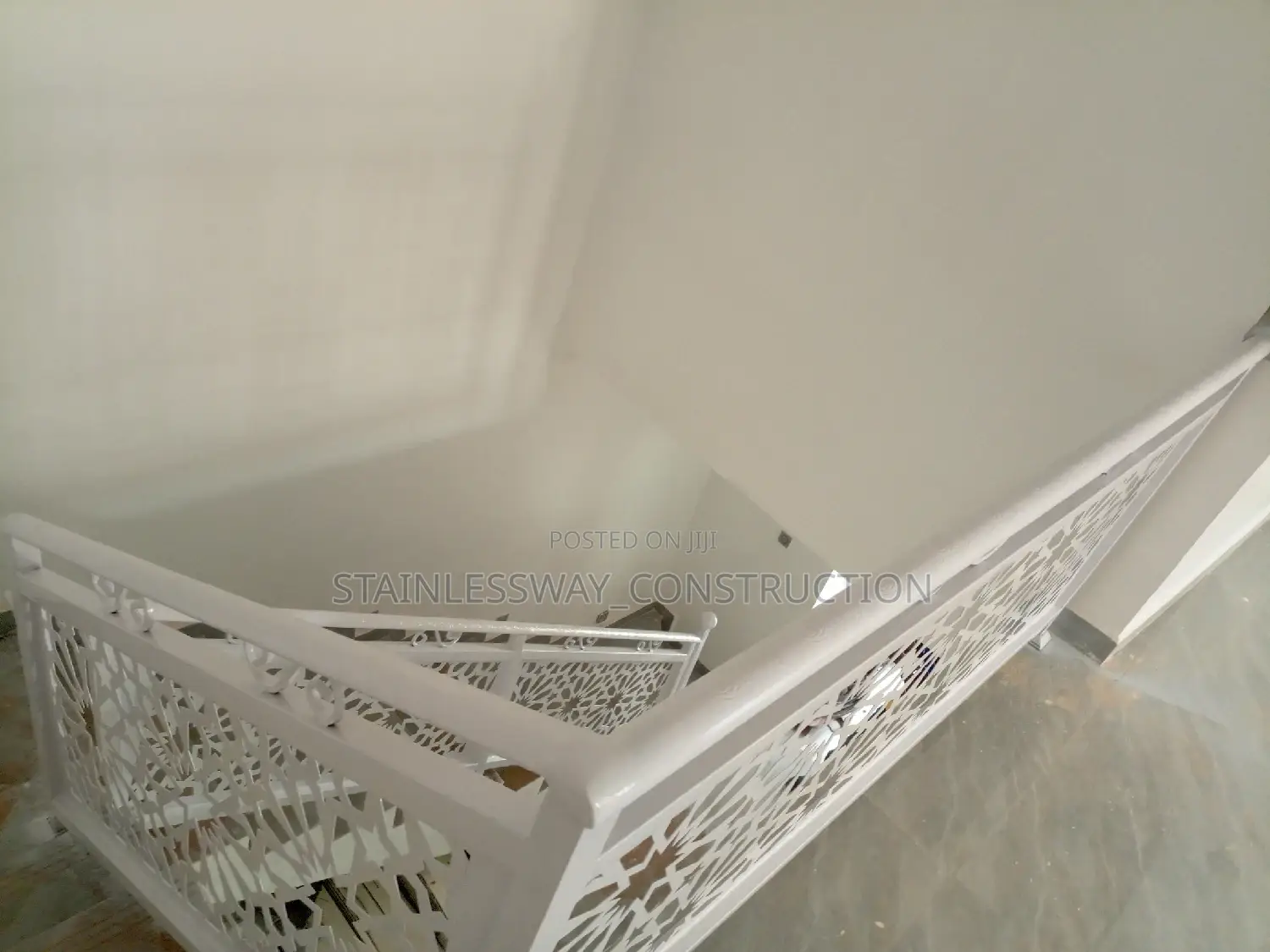 Laser Cut  Staircase Handrails