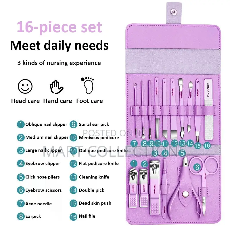 Professional Manicure Set Pedicure Set