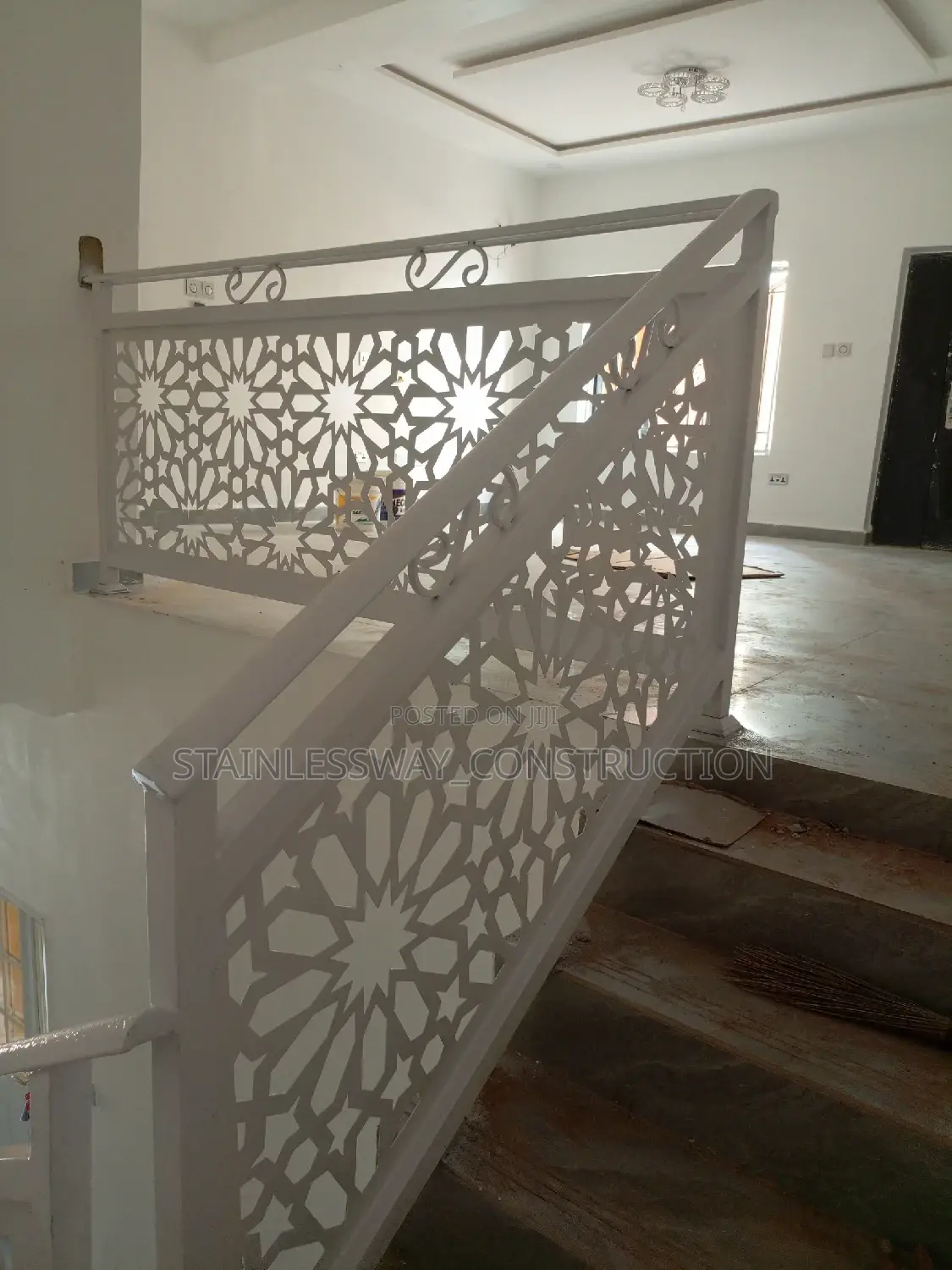 Staircase Laser Cut Rail