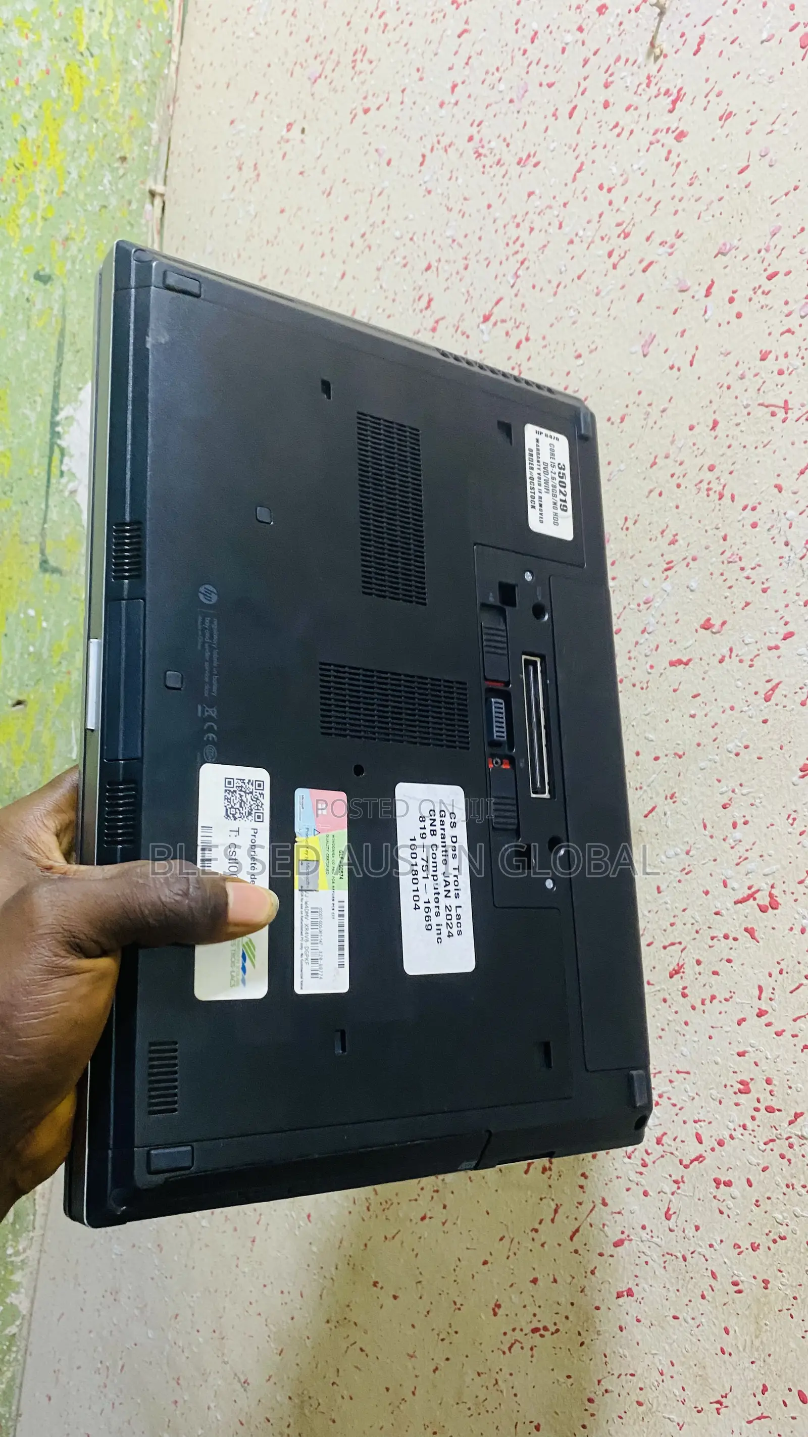 Laptop HP EliteBook 8470P 8GB Intel Core I5 HDD 500GB
