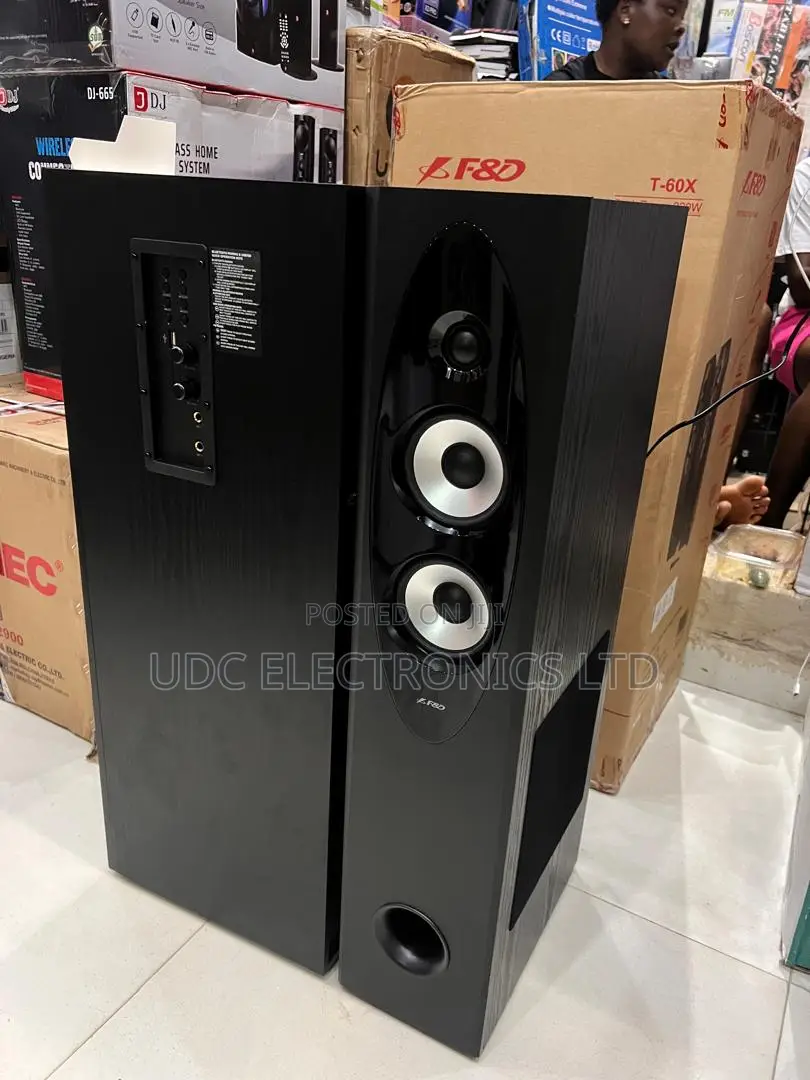 Original F D Tower Speakers Sound System