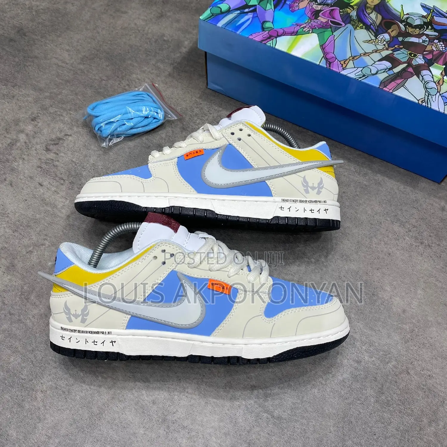 No Brainer PSD X Nike Low Custom Sneakers