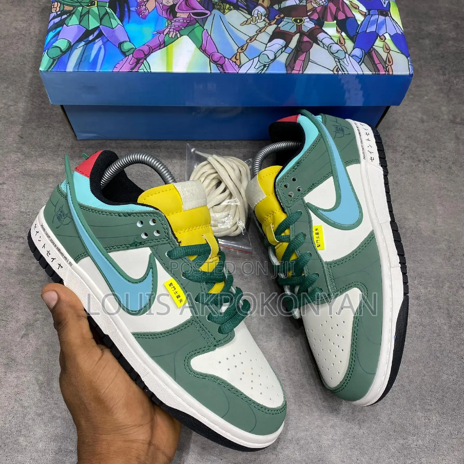 No Brainer PSD X Nike Low Custom Sneakers