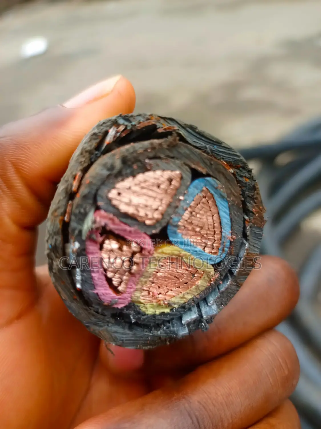 120mm2 4core Bonlon Electric Armoured Cable