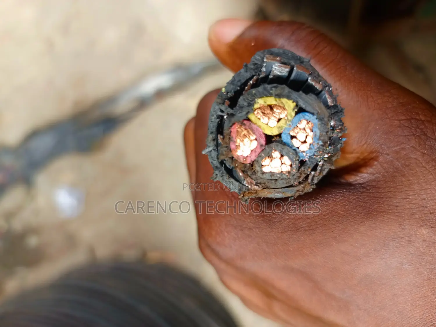 100% Pure Copper 25sqmm 4xcore SKG Armoured Cable