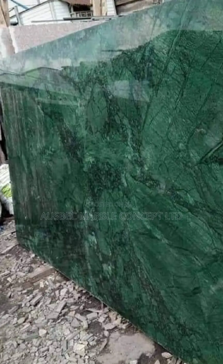 Forest Green Colour Marble