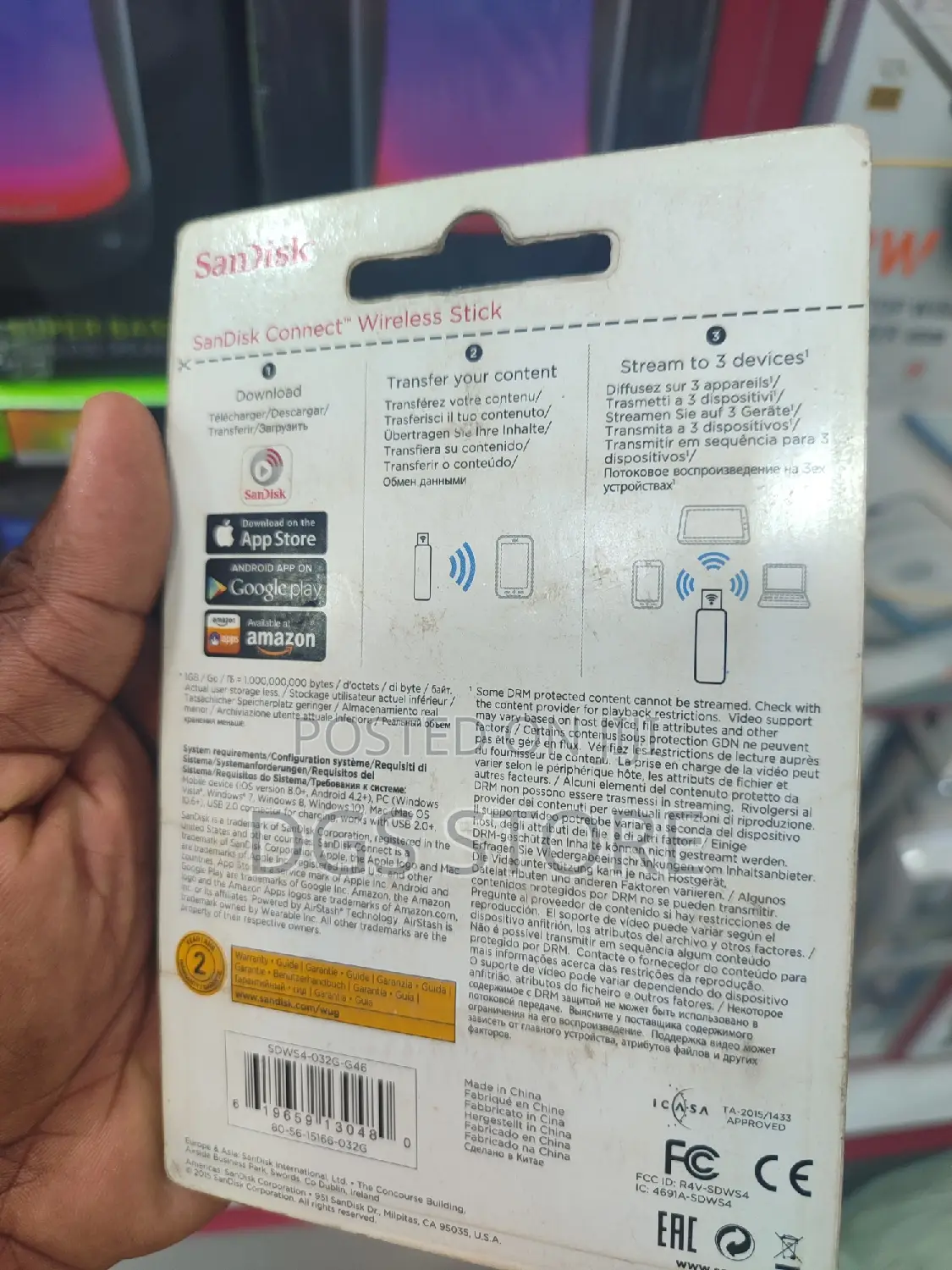 Sandisk Wireless Stick 32gb