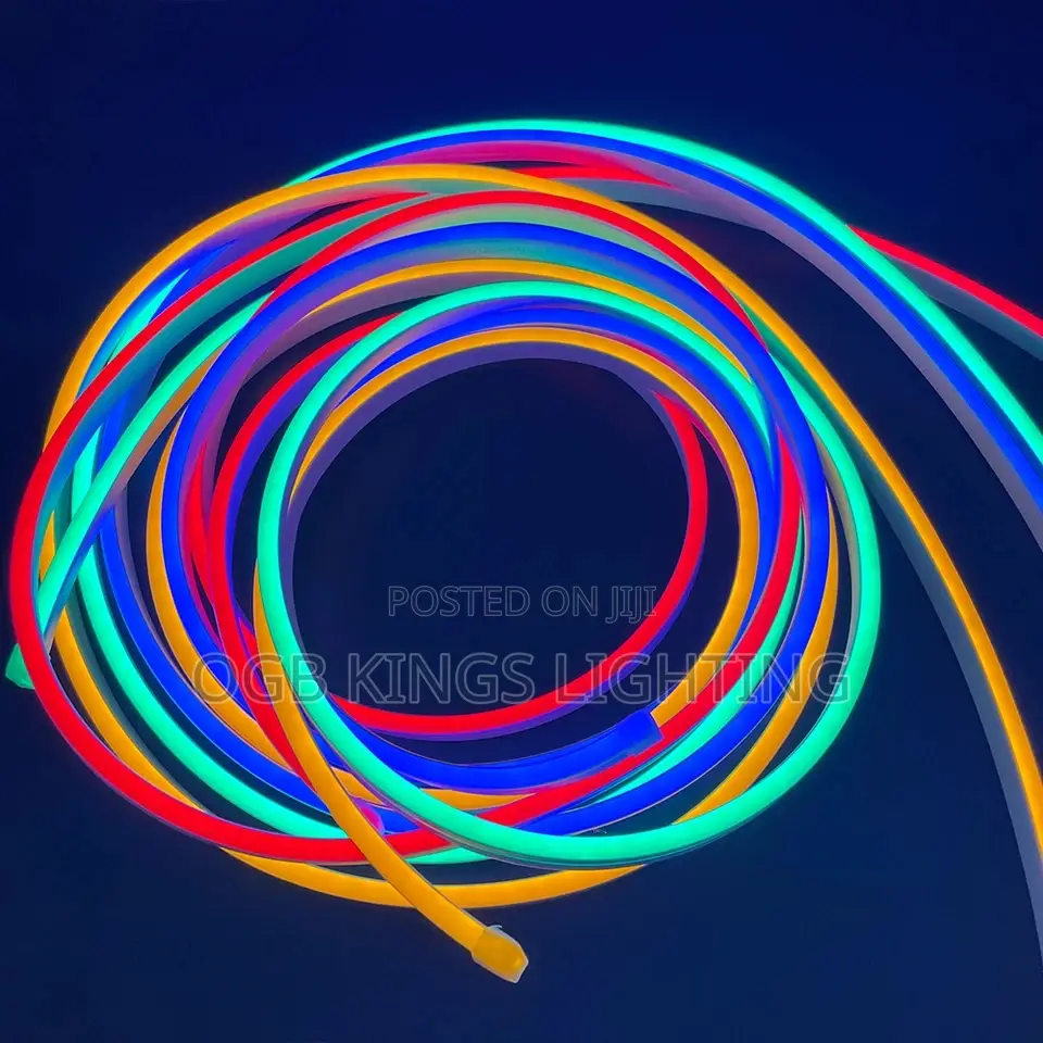 Flexible Neon Light Strip 5V 5mtrs Indoor and Outdoor