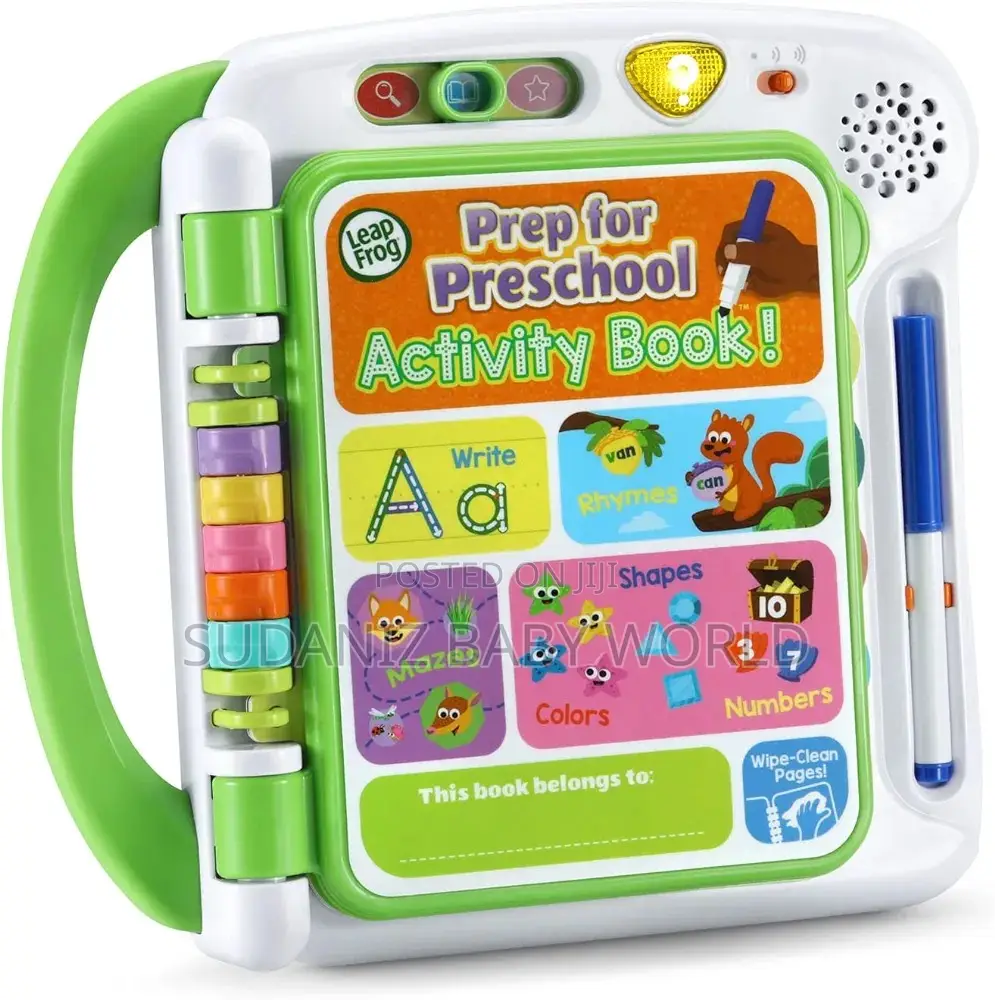 Leapfrog Prep for Preschool Activity Book,Green