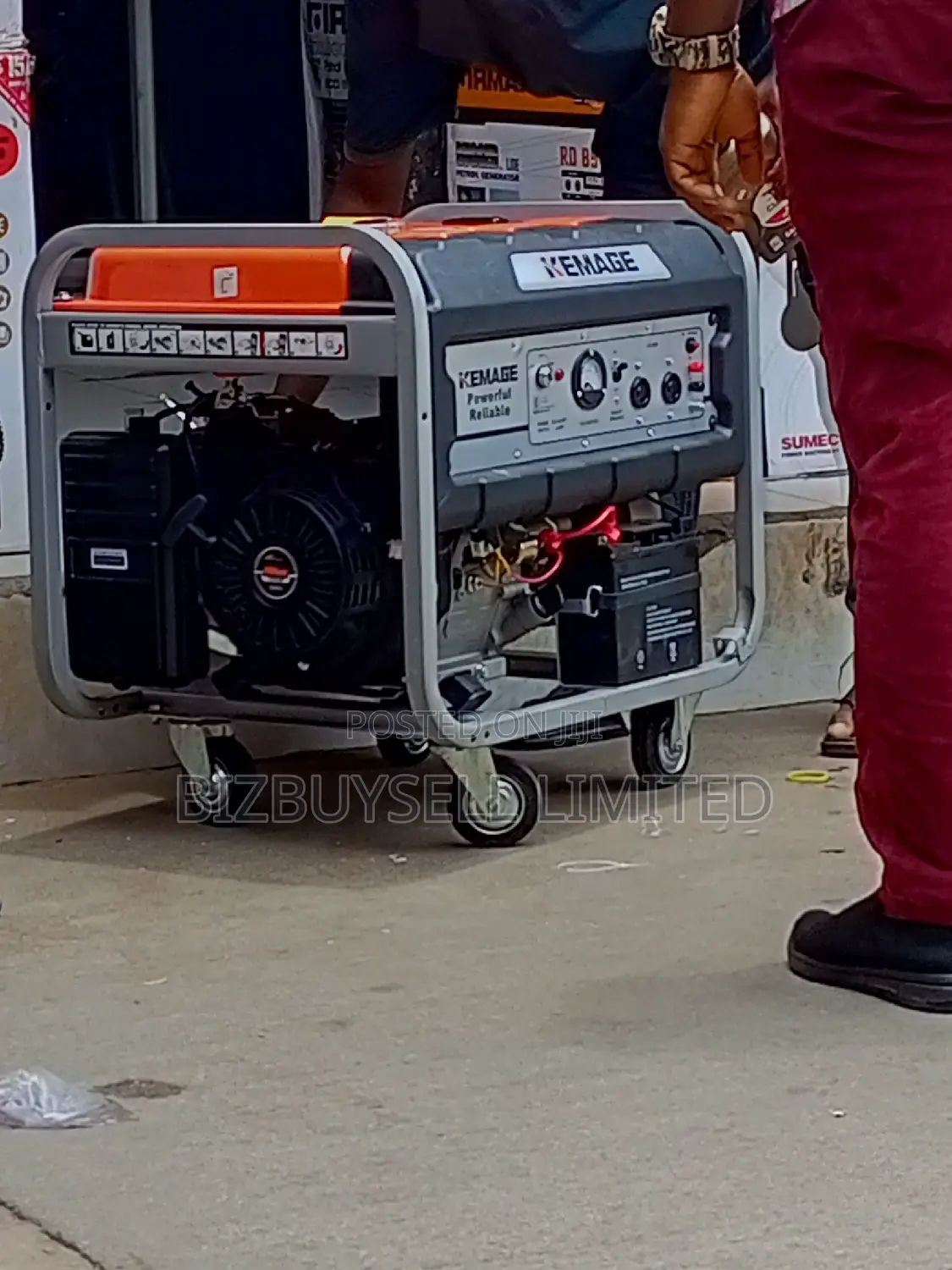 10.5kva Kemage Petrol Generator With Remote Control.