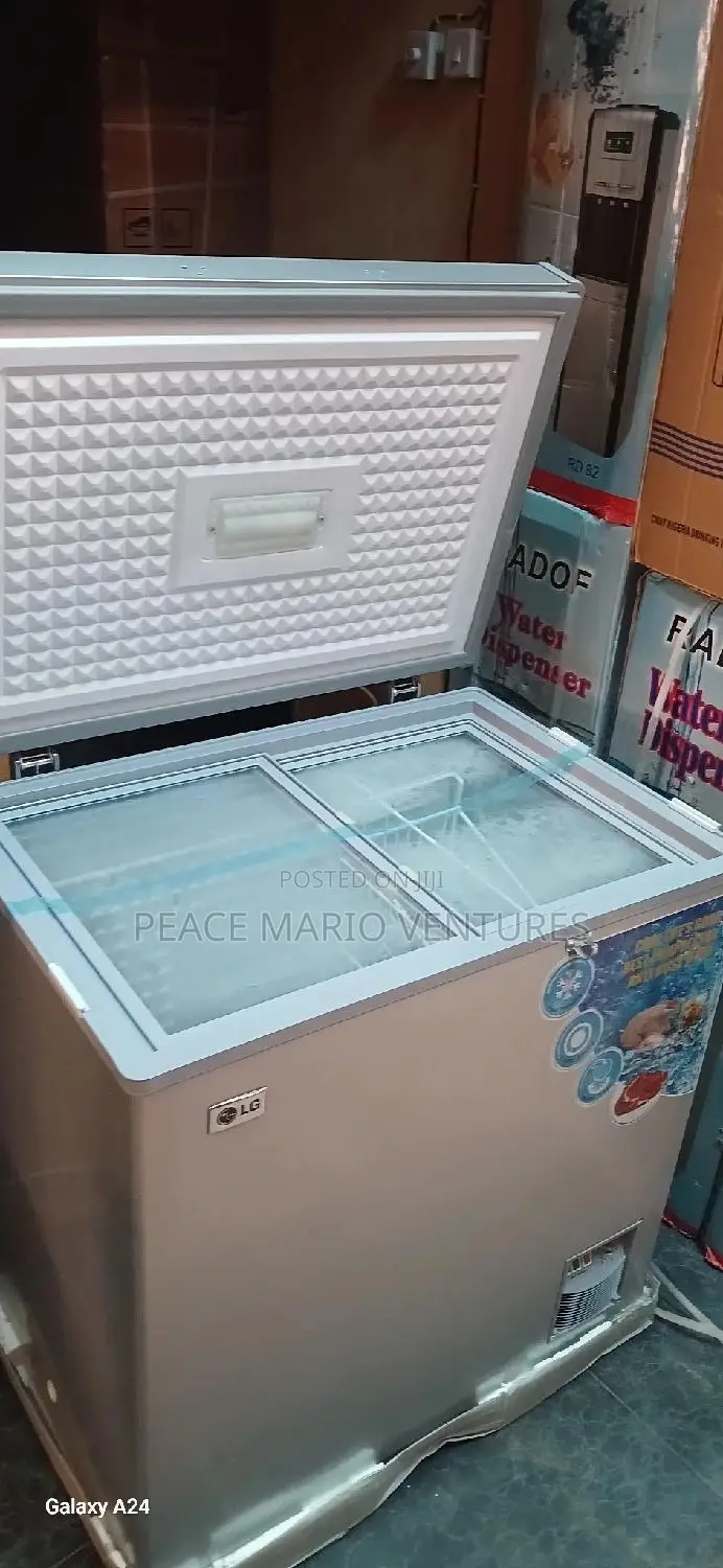 Lg Quality Deep Freezer With Transparent Glass/ 2year Warnty