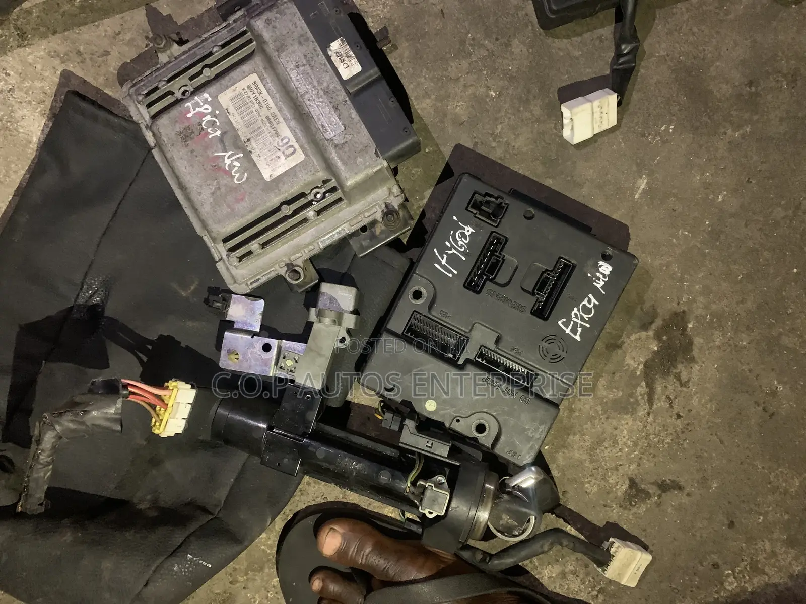 Complete Set of Brainbox With Fuse Box for Chevrolet Epica