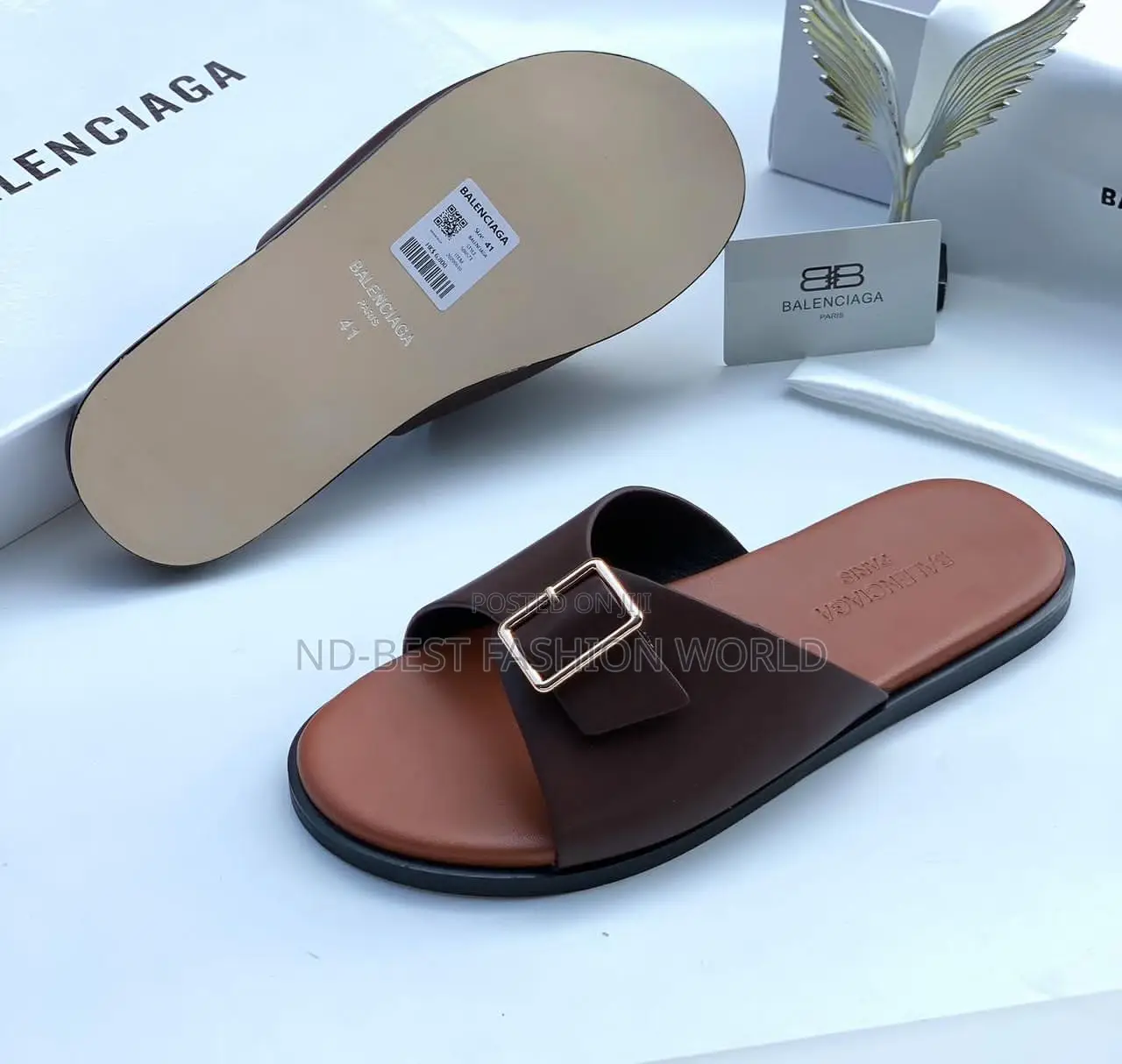 Pure Leather Slippers