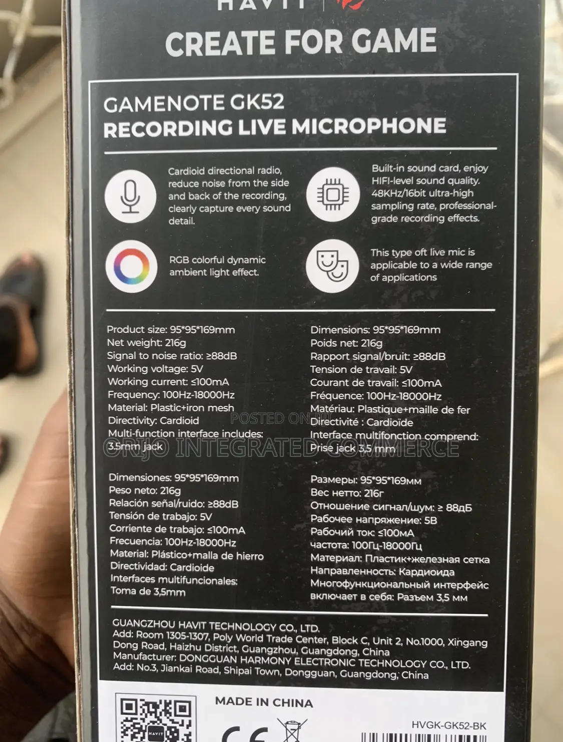 Recording Live Microphone Gamenote Gk52