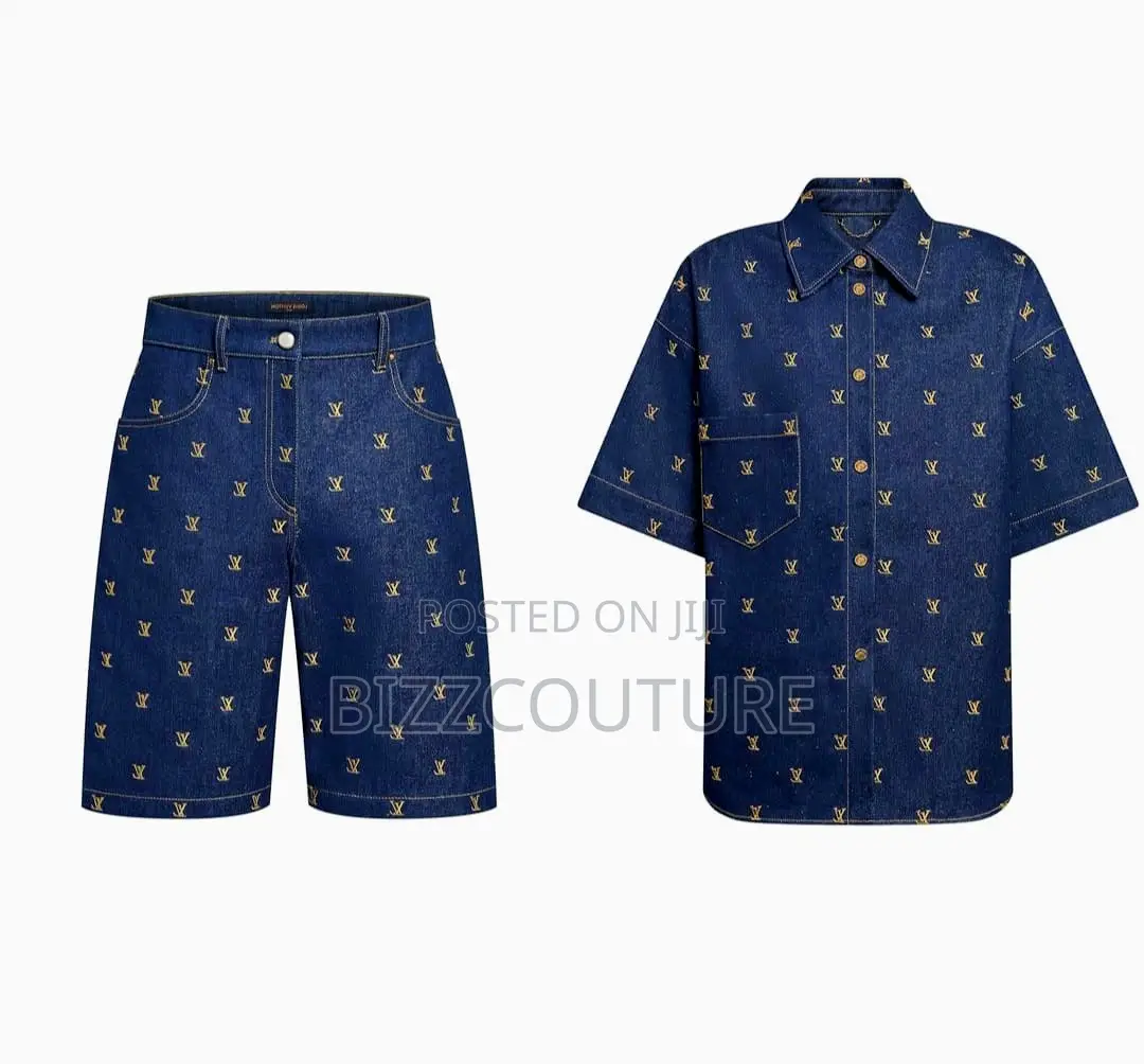 Original LOUIS VUITTON Jeans Jacket Shirts Available Instore