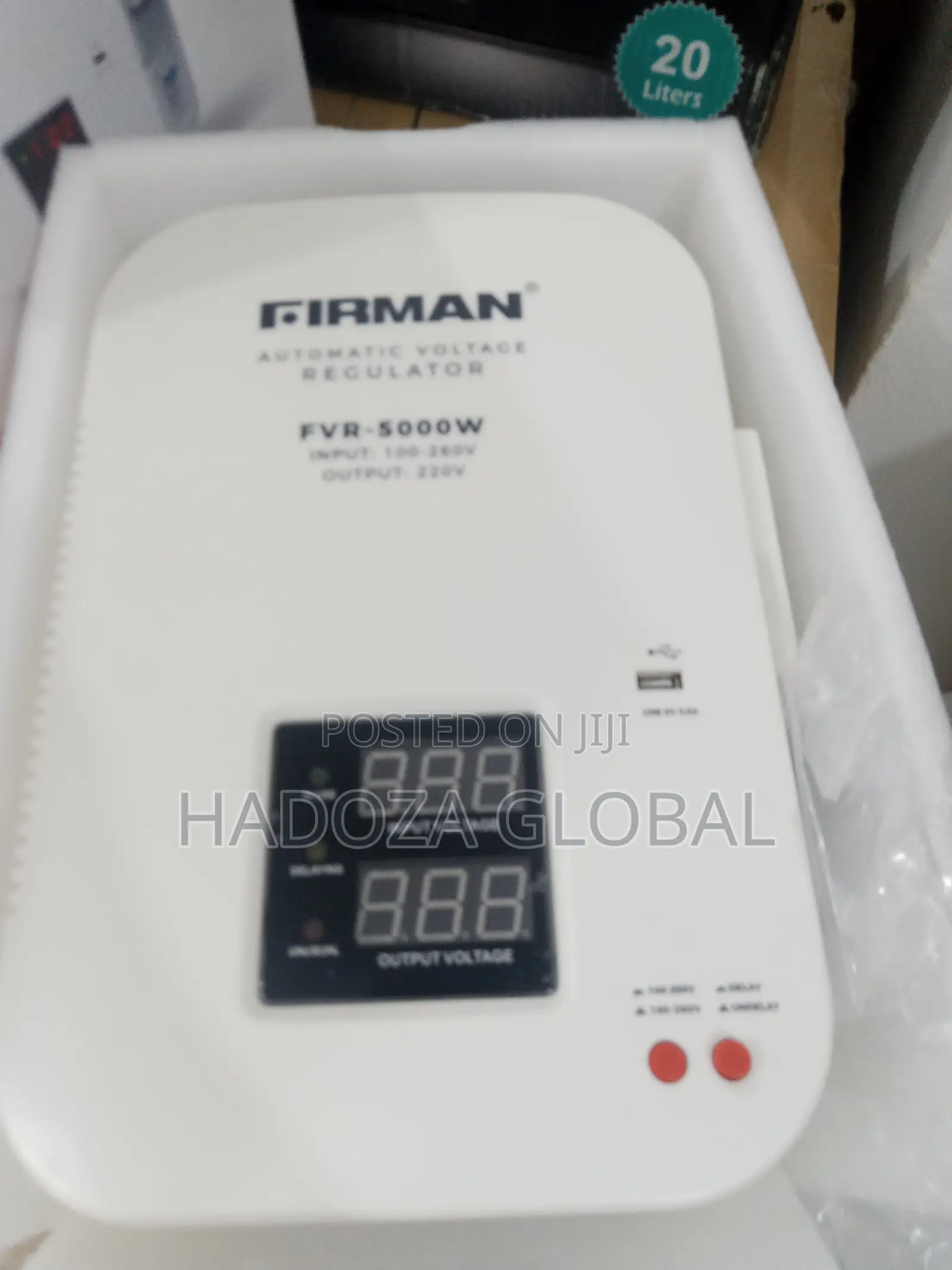 New Efficient Firman Stabilizer FVR-5000w
