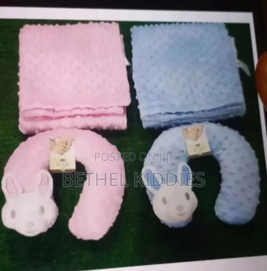 Blanket With Neck Pillow