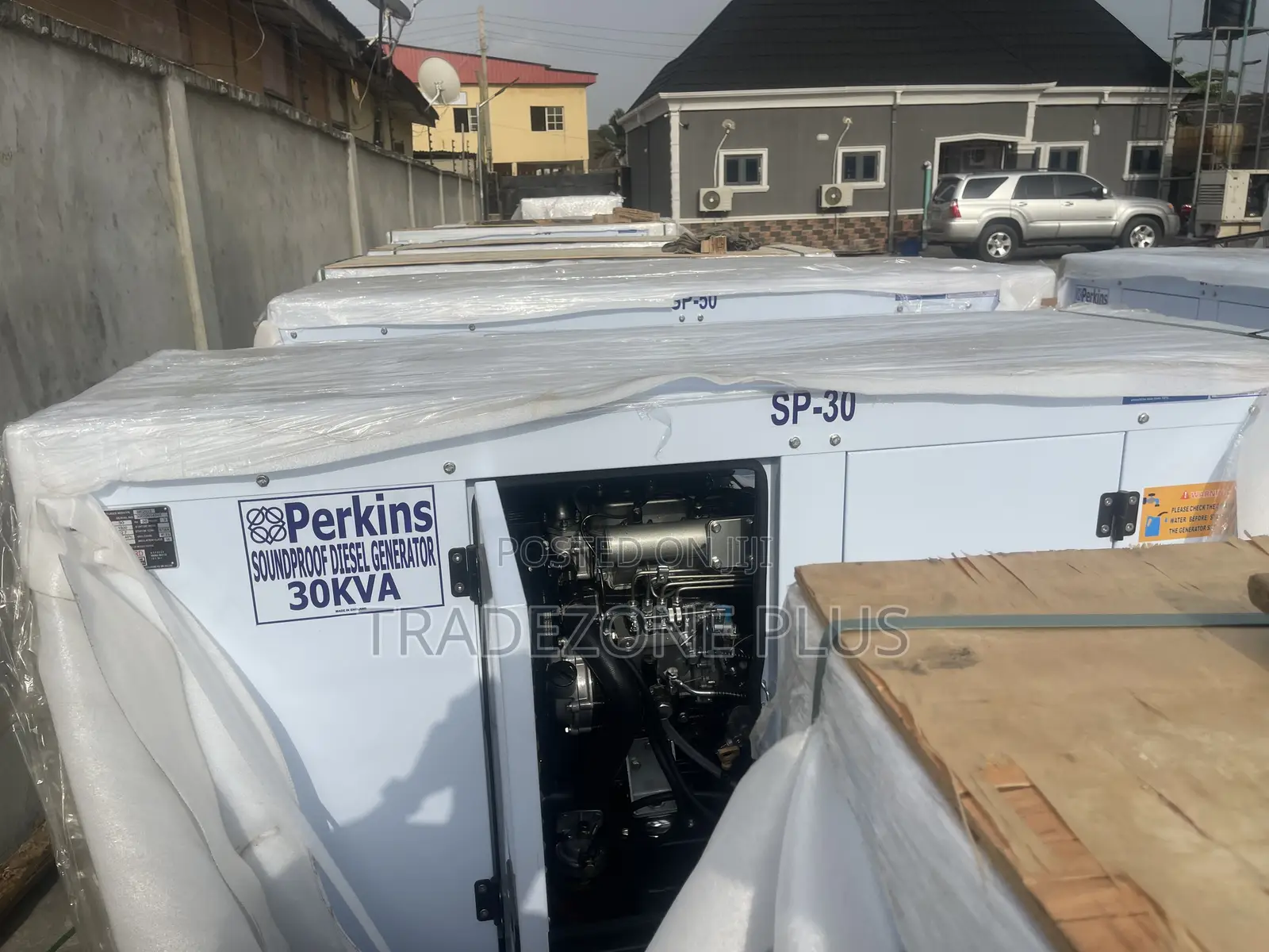 Affordable Perkins 30kva 3phase Soundproof Generator