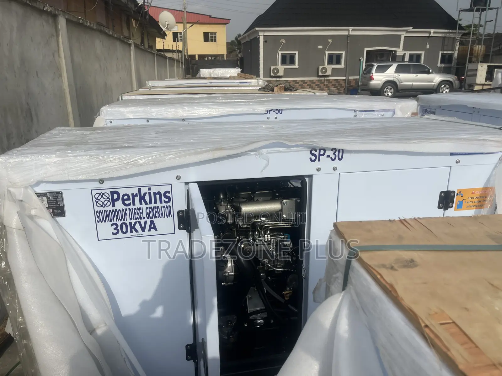 Affordable Perkins 30kva 3phase Soundproof DIESEL Generator
