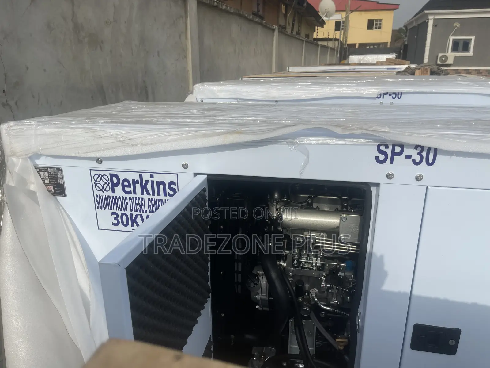 Effective Perkins 30kva Soundproof Generator