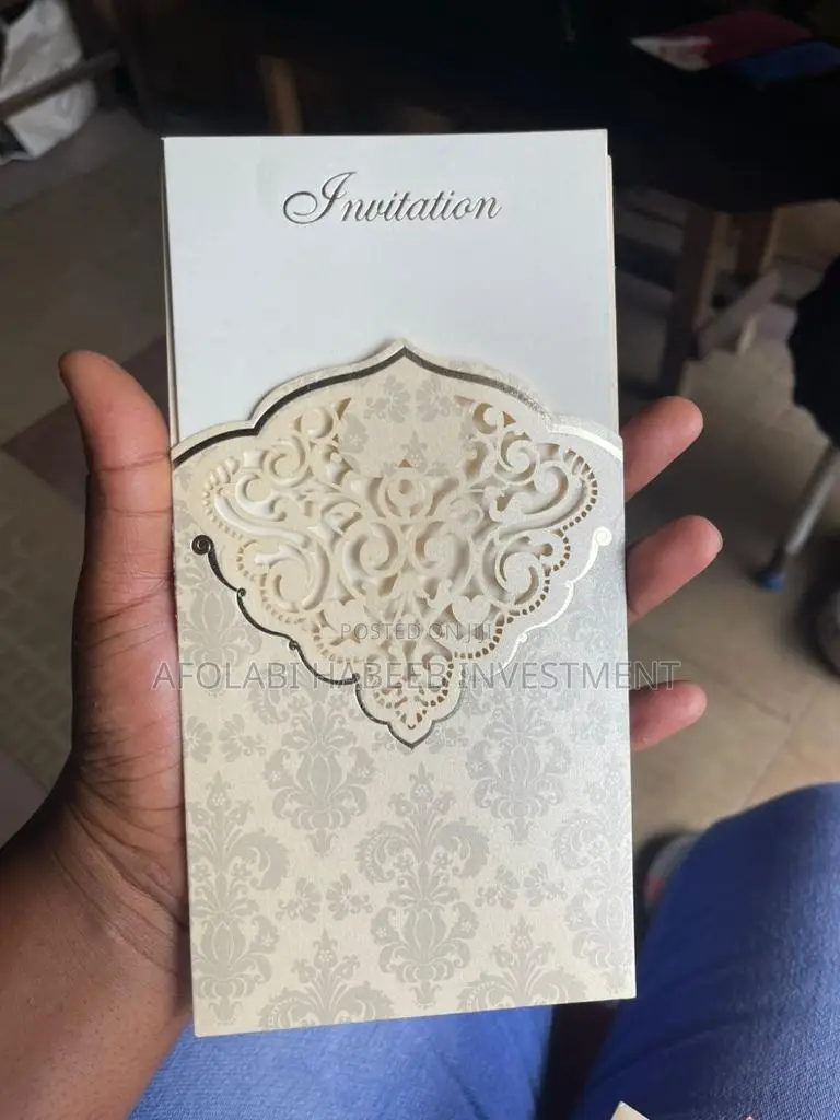 Invitation Card 50 Pieces in a Pack