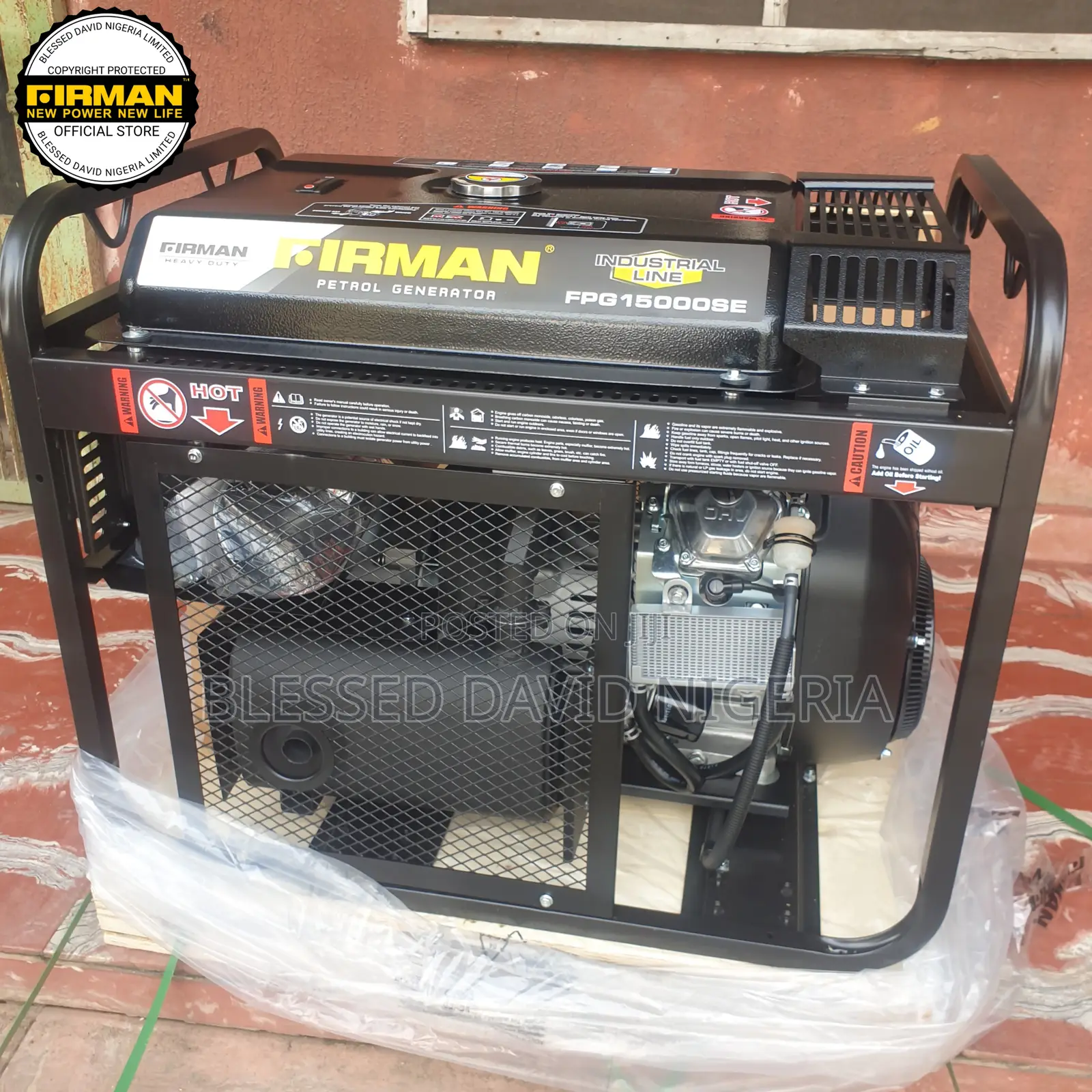 Firman Fpg15000se, 12kva Key Starter Petrol Generator